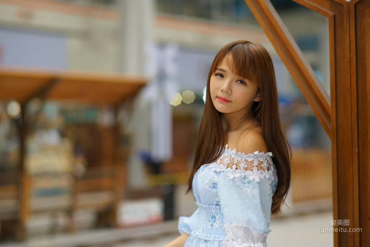 [Taiwan Beauties] Su Yuyuan Wuri High Speed Rail, Dress Street Snap Photo Set photo 65