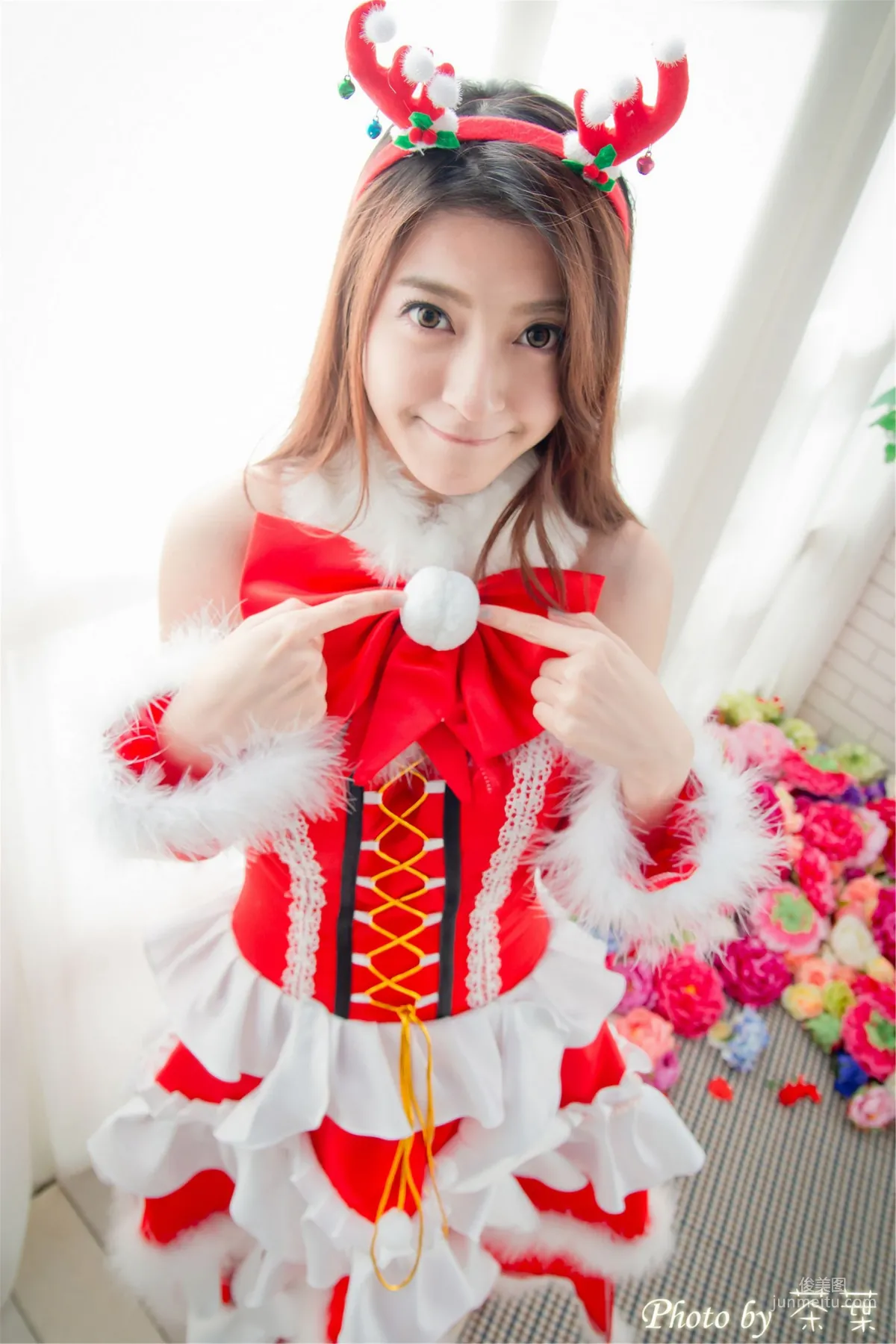 [Taiwan Beauties] Li Sixian "Christmas Cute Girl" Photo Set photo 16
