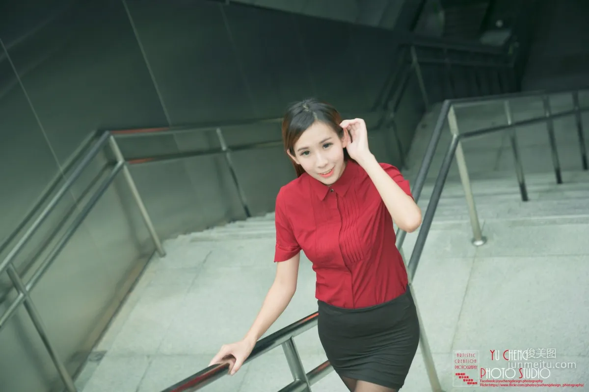 [Taiwan Beauties] Li Jiarong Zhongzheng Martial Arts Arena Outdoor Shoot Photo Set photo 35