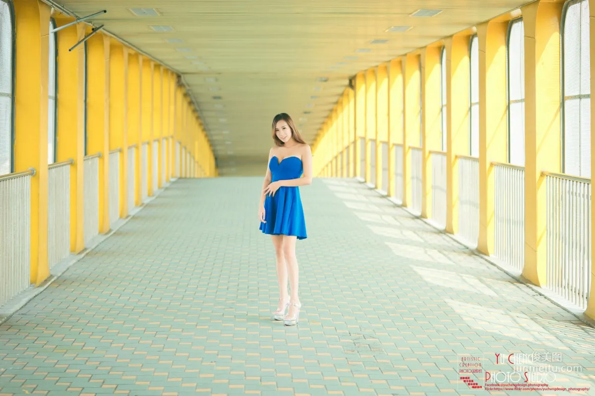 [Taiwan Beauties] Li Jiarong Zhongzheng Martial Arts Arena Outdoor Shoot Photo Set photo 4