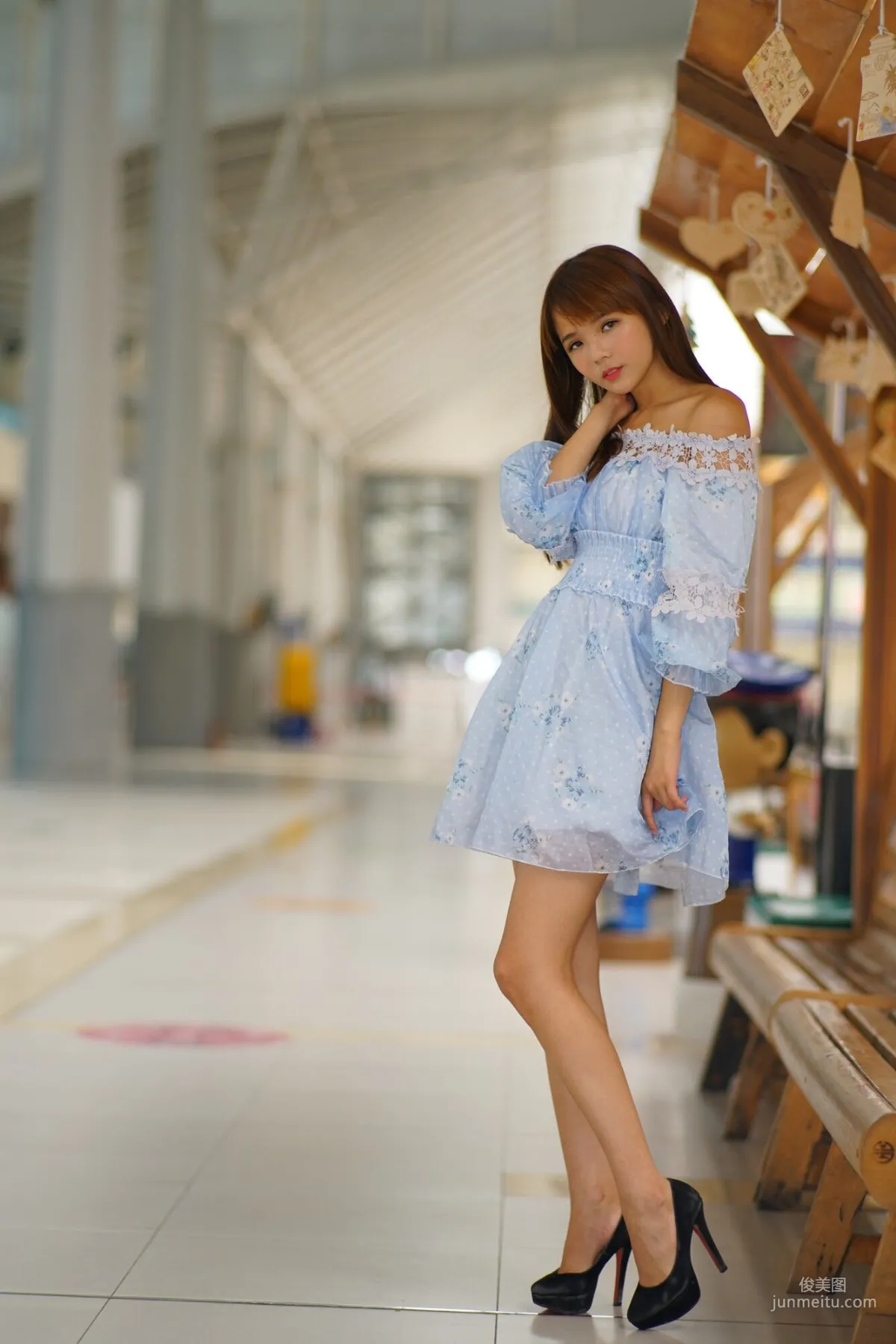 [Taiwan Beauties] Su Yuyuan Wuri High Speed Rail, Dress Street Snap Photo Set photo 20
