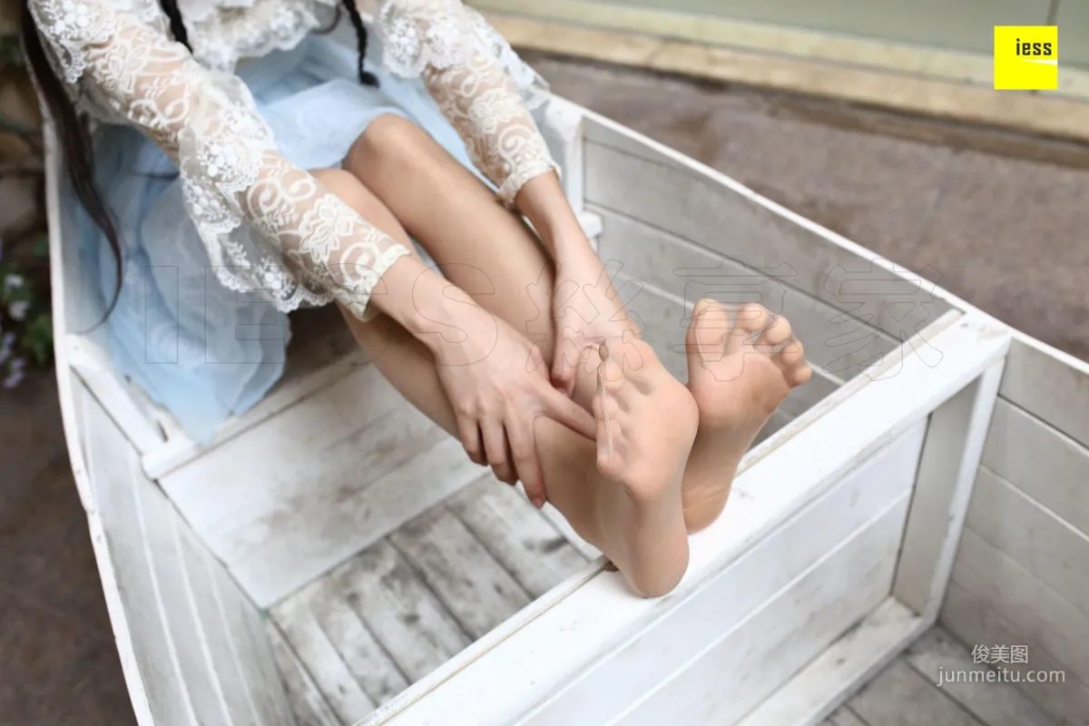 Mu Mu, Lace Flower Girl in Sheer Stockings [IESS] Silk Enjoyer 233 Photo Set photo 65