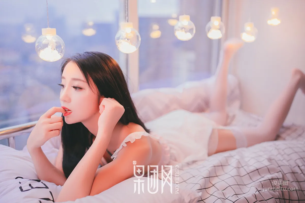 Pure Goddess in White Gauze, Charming and Alluring! [Girlt] No.027 Photo Set photo 42