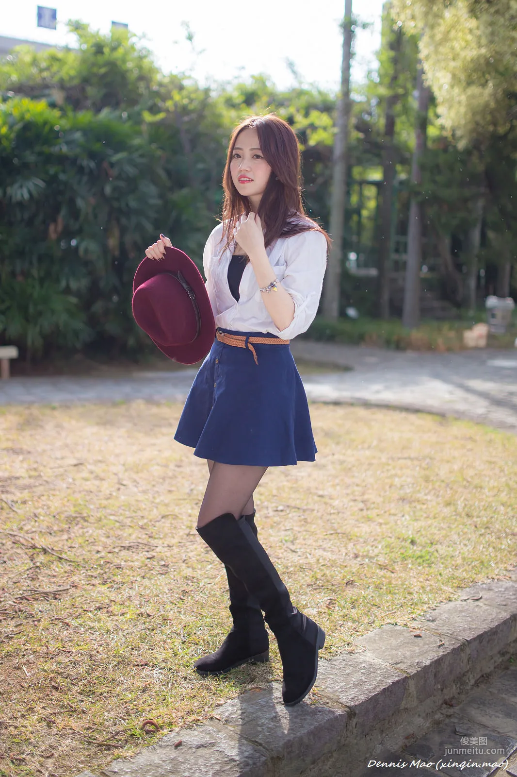 [Taiwan Beauties] Si Qi, Shuangxi Park (Three Outfits) Photo Set photo 15
