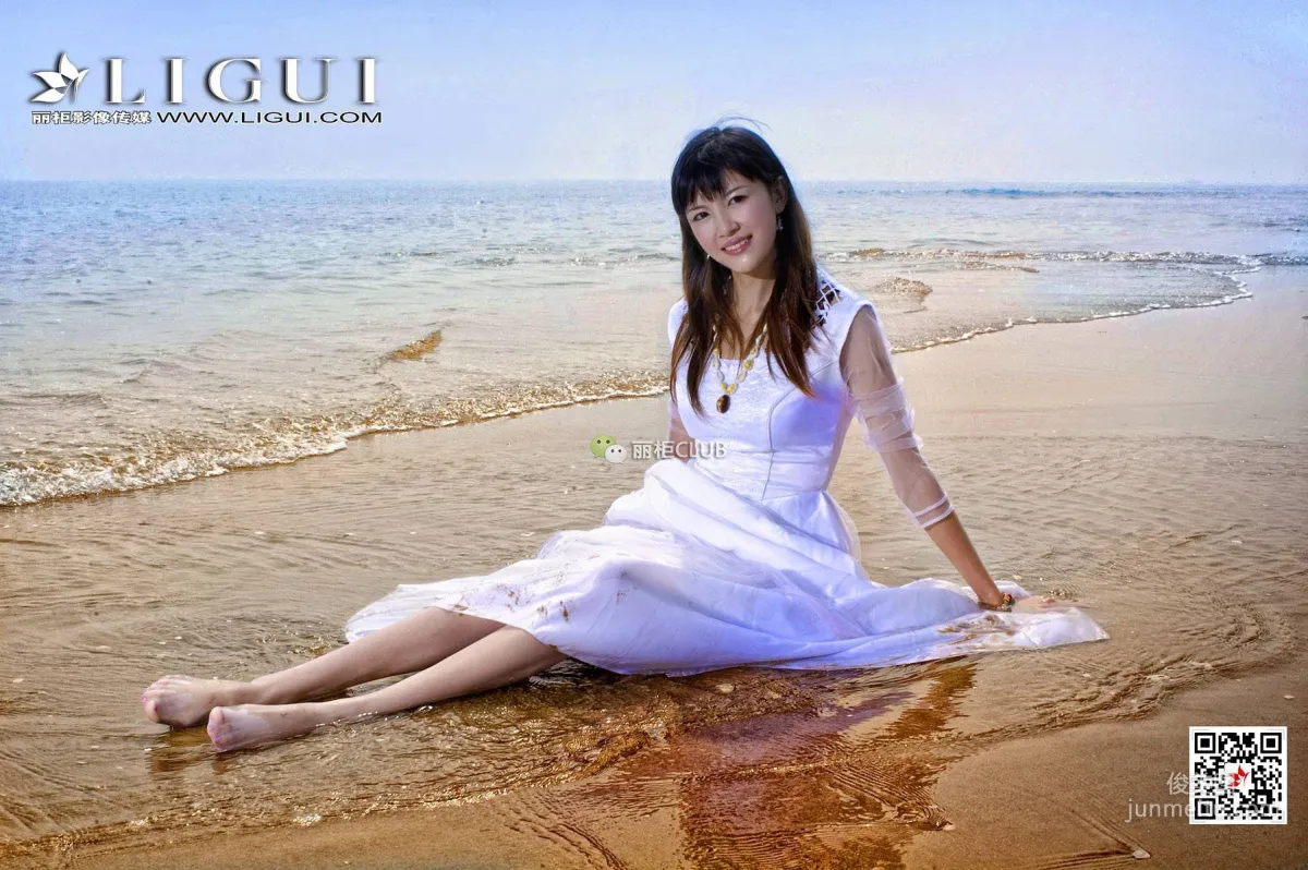 菲兒《沙灘婚紗》 [麗櫃LIGUI] 網絡麗人 寫真集 3