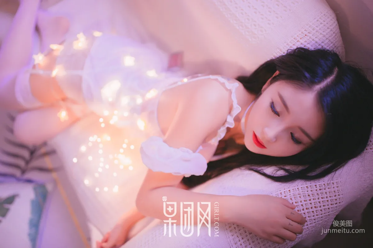 Pure Goddess in White Gauze, Charming and Alluring! [Girlt] No.027 Photo Set photo 11