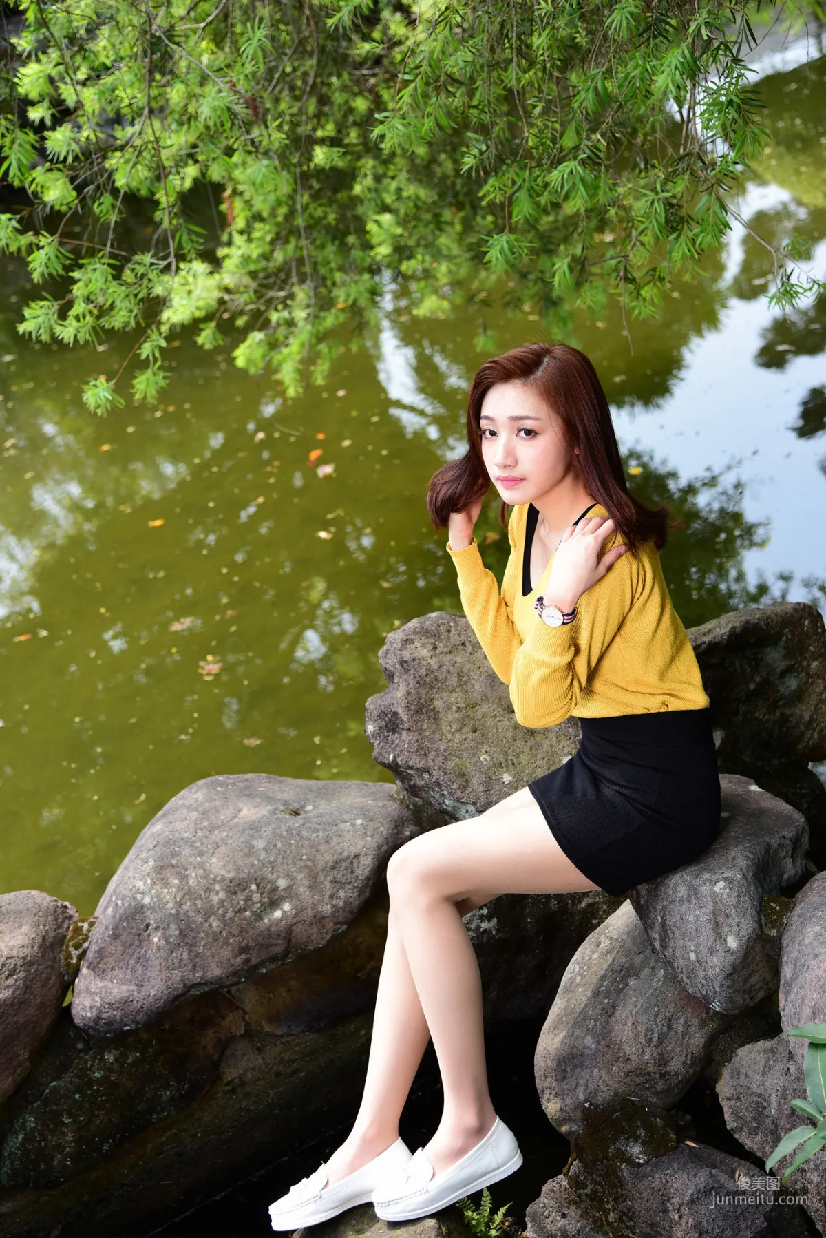 [Taiwan Beauties] Duan Jingle, Jingle, Shuangxi Park Outdoor Shoot (Three Outfits) Photo Set photo 25