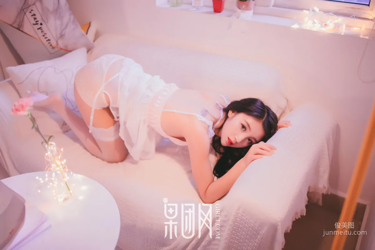 Pure Goddess in White Gauze, Charming and Alluring! [Girlt] No.027 Photo Set photo 28