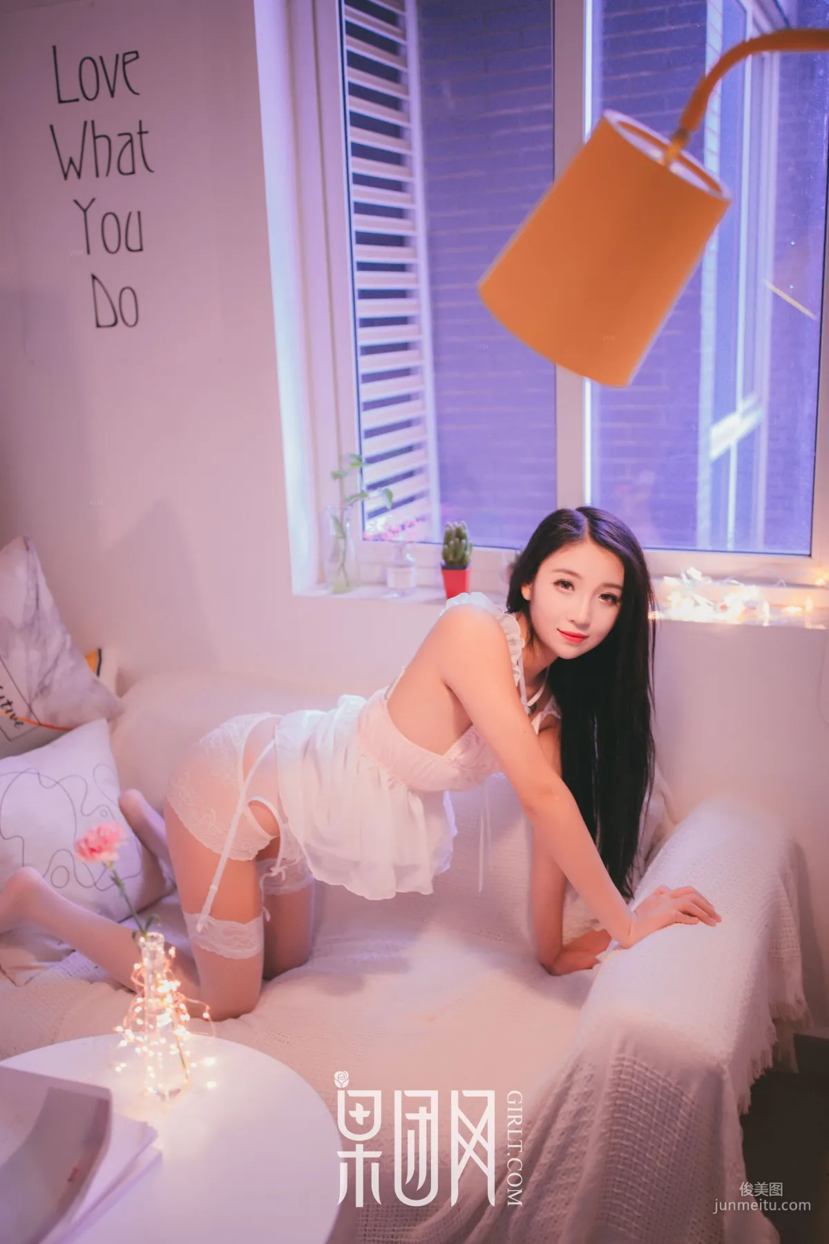 Pure Goddess in White Gauze, Charming and Alluring! [Girlt] No.027 Photo Set photo 29