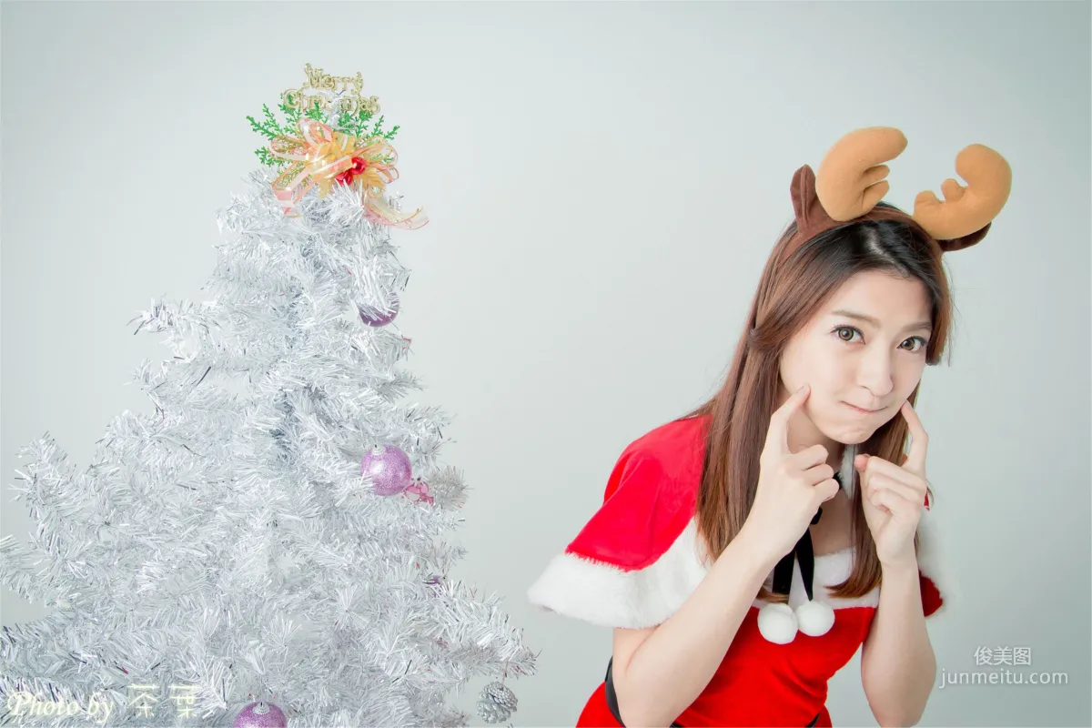 [Taiwan Beauties] Li Sixian "Christmas Cute Girl" Photo Set photo 3
