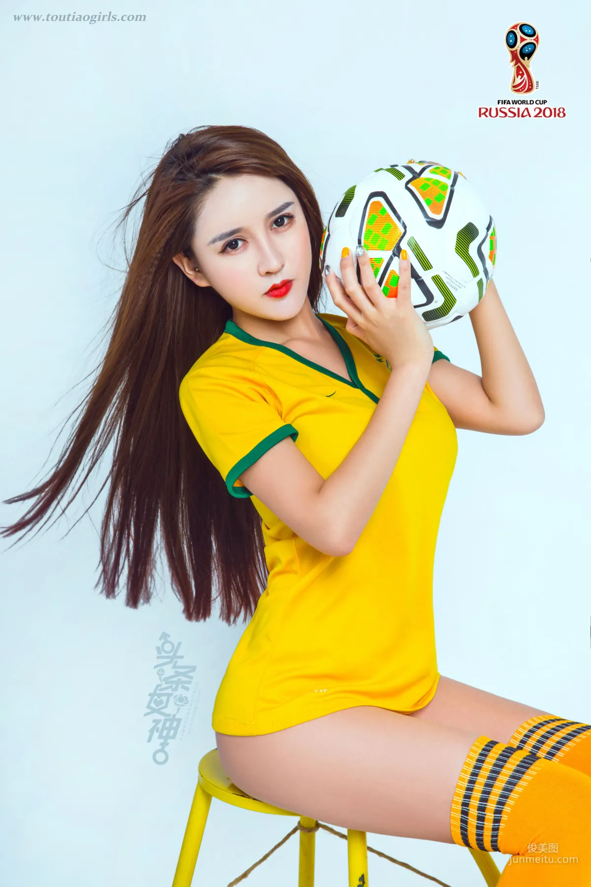 Da Han, Deep Love Samba World Cup [TouTiao Goddess] Photo Set photo 3
