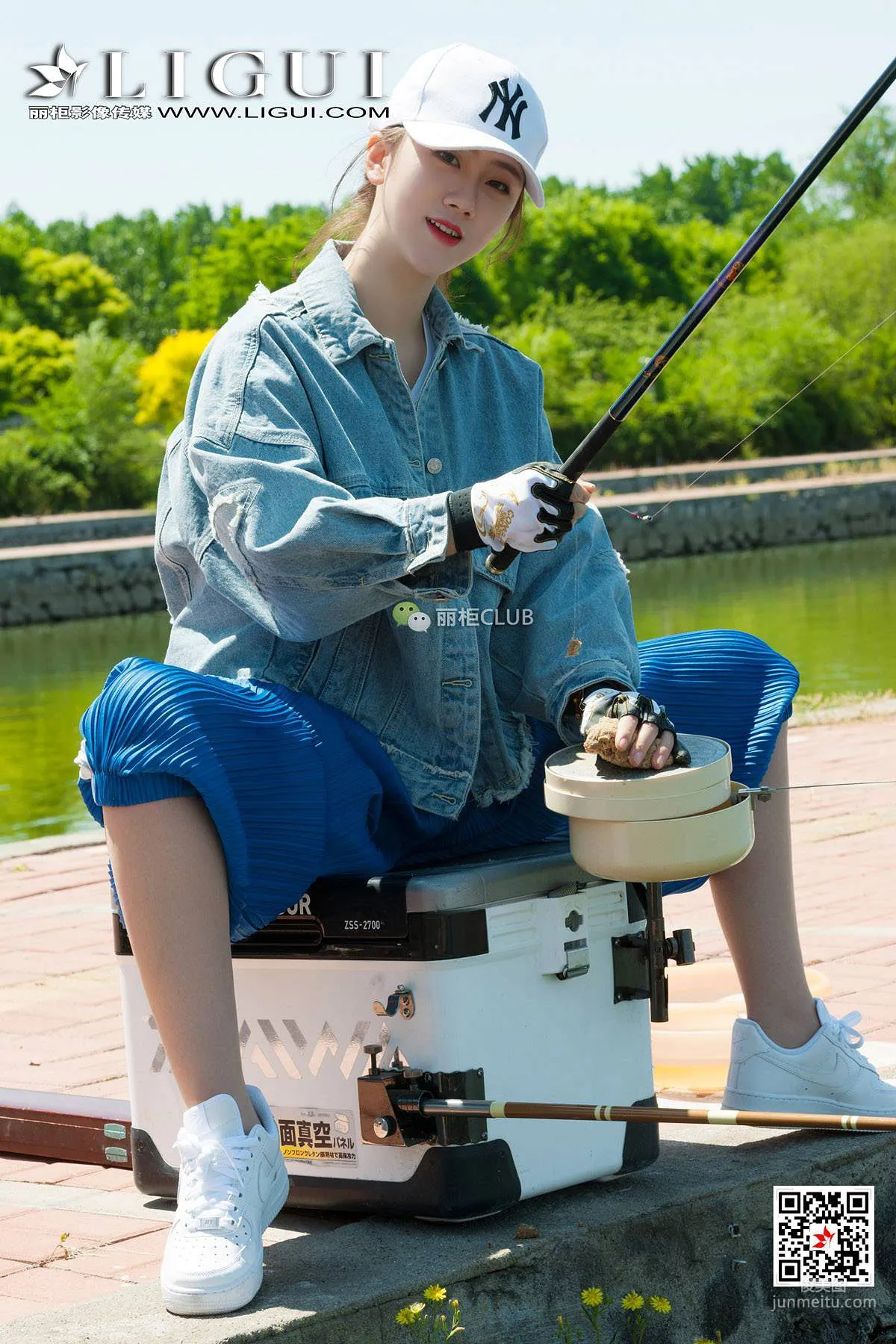 Leg Models Xiao Xiao and Ran Ran, Fishing Line Silk Feet [Ligui] Beautiful Legs and Jade Feet Photo Set photo 11