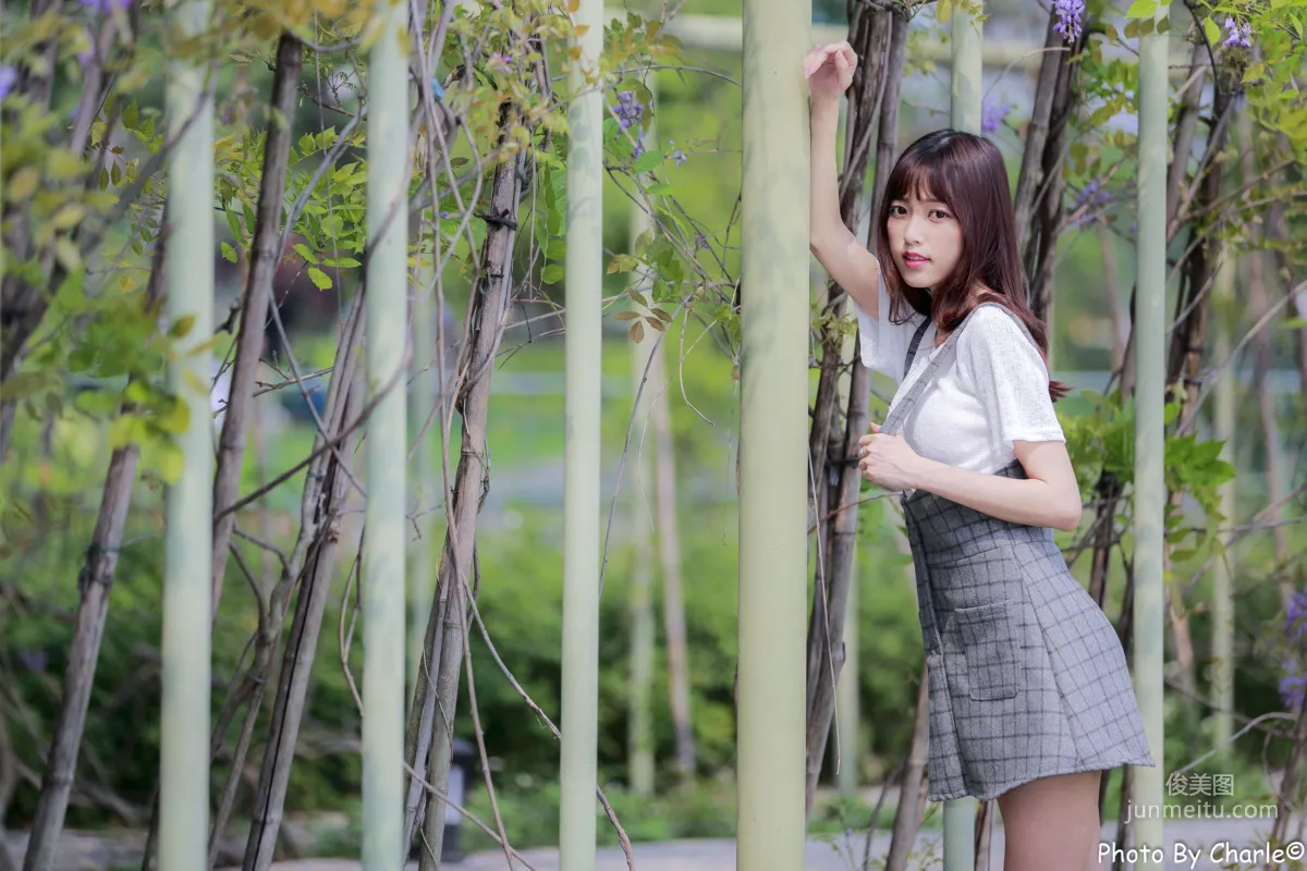 [Taiwan Beauties] Lijia Peng (Lady Yiyi) Yuanshan Flower Expo Outdoor Shoot Photo Set photo 15