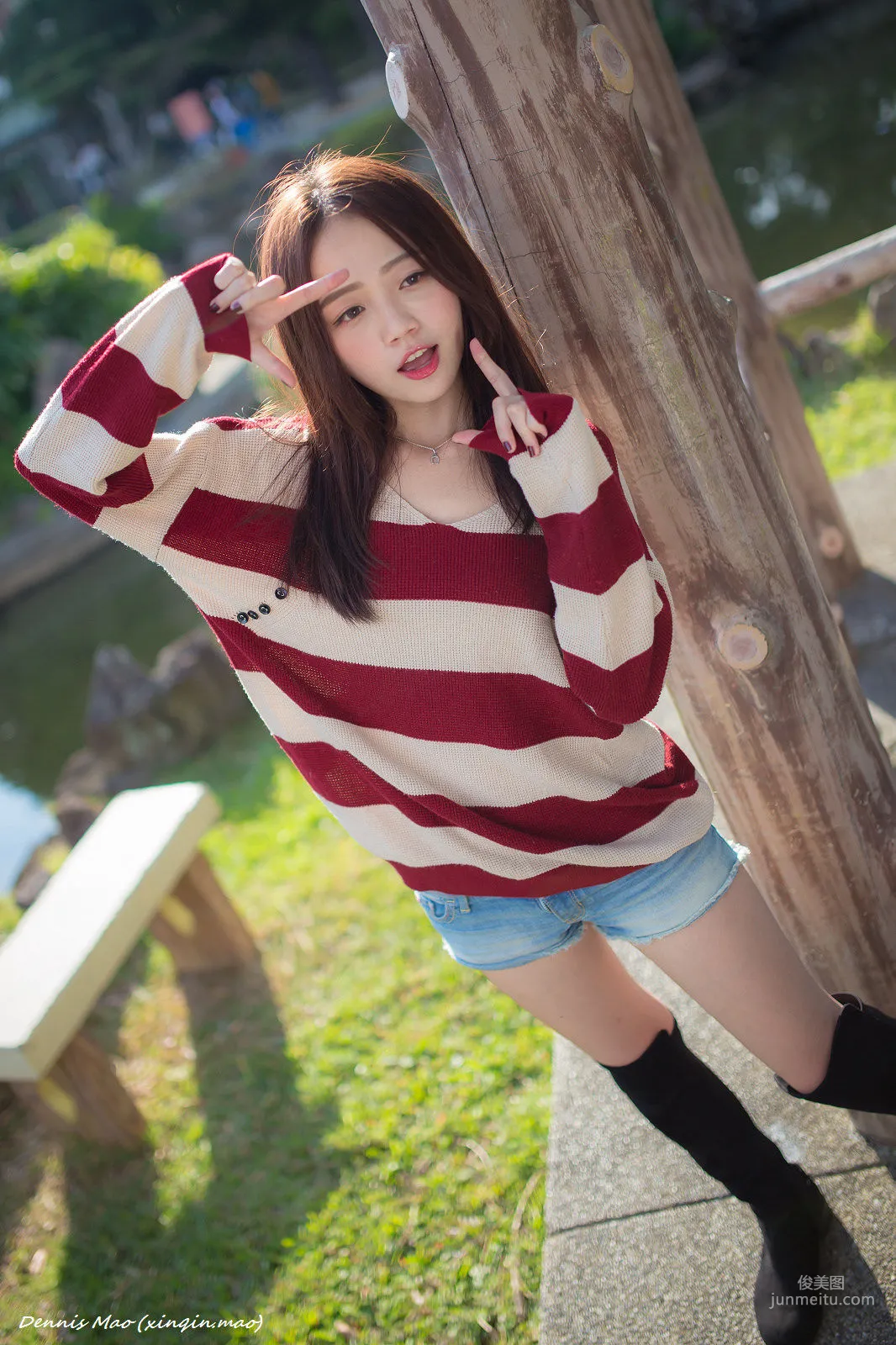[Taiwan Beauties] Si Qi, Shuangxi Park (Three Outfits) Photo Set photo 14