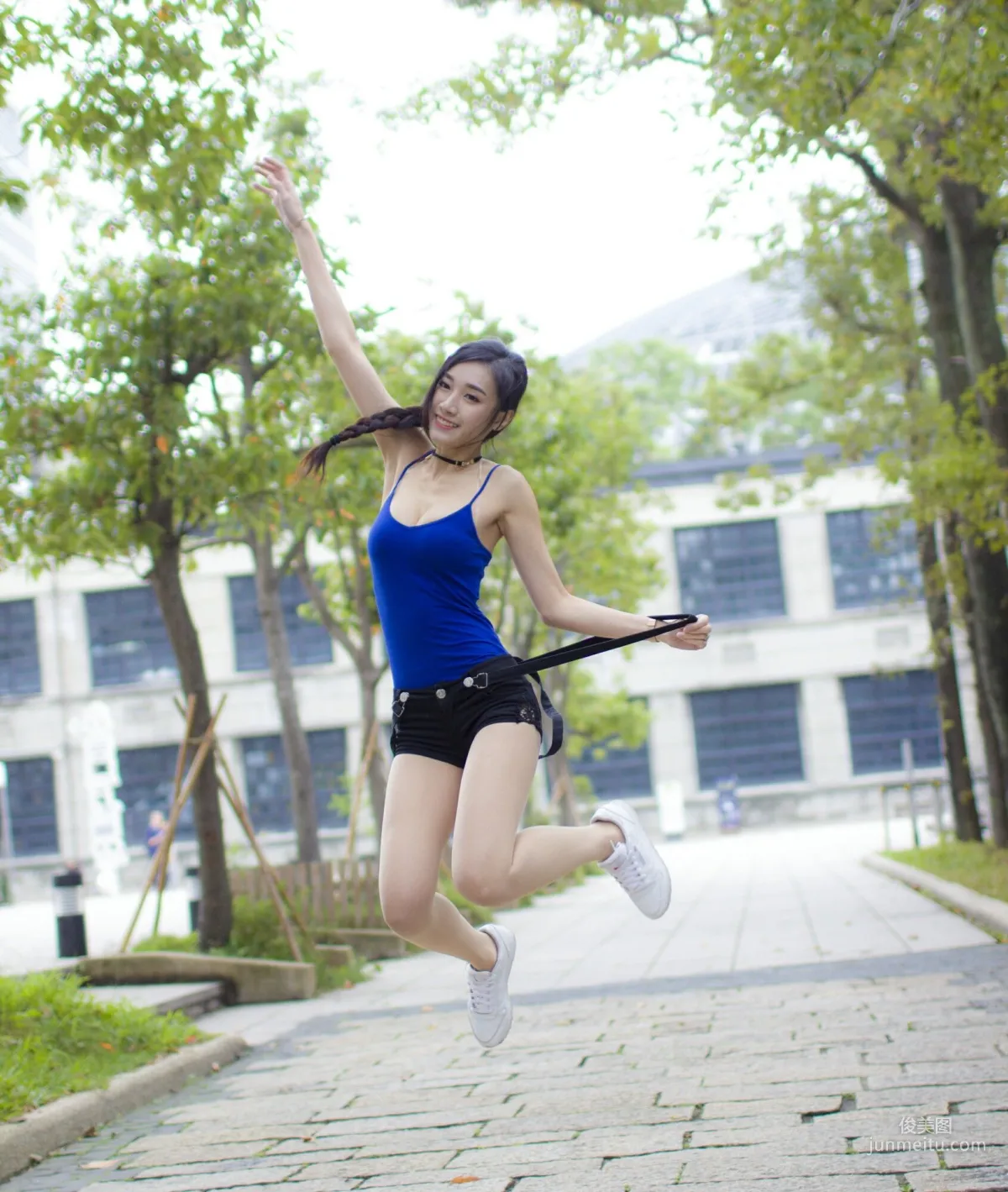 [Taiwan Beauties] Duan Jingle 《Songshan Cultural Park Fashion Outdoor Shoot》 Photo Set photo 8