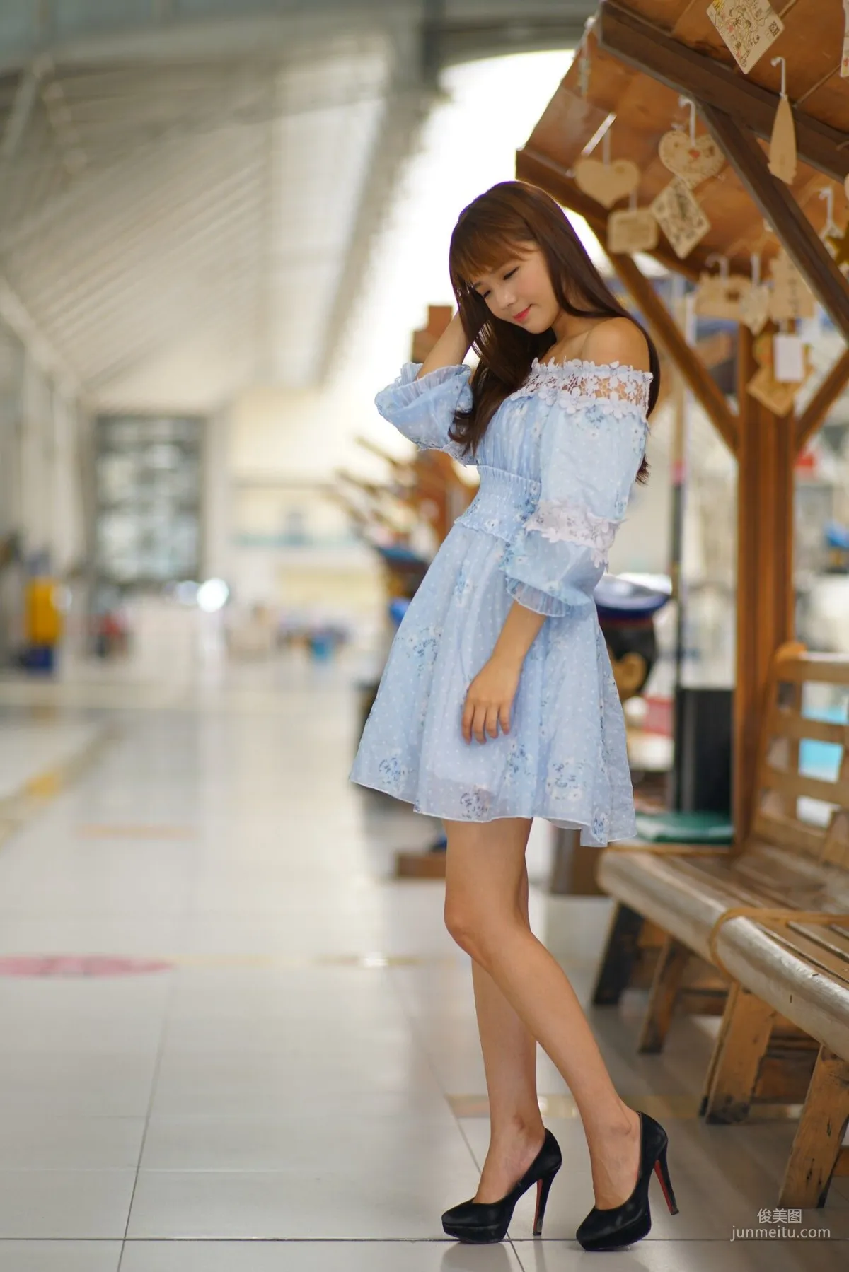 [Taiwan Beauties] Su Yuyuan Wuri High Speed Rail, Dress Street Snap Photo Set photo 51