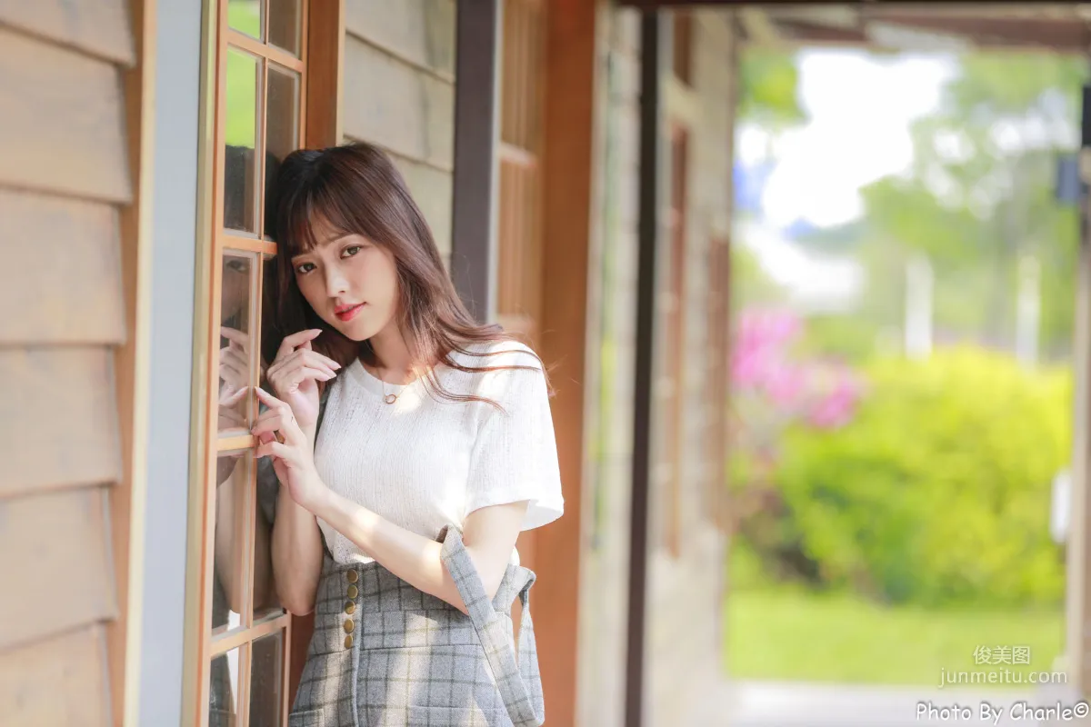 [Taiwan Beauties] Lijia Peng (Lady Yiyi) Yuanshan Flower Expo Outdoor Shoot Photo Set photo 25