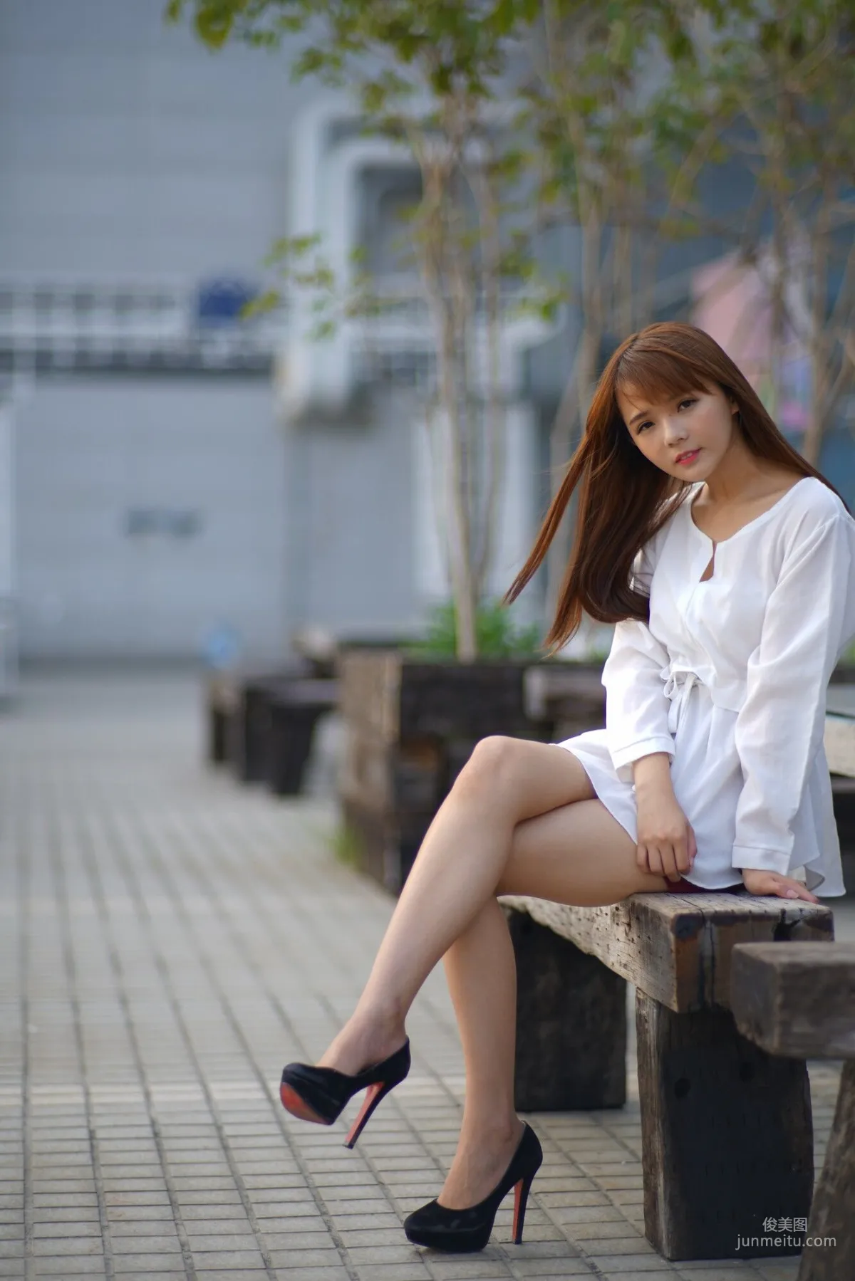 [Taiwan Beauties] Su Yuyuan, Wuri High Speed Rail, Street Snap Pencil Skirt, Photo Set photo 23