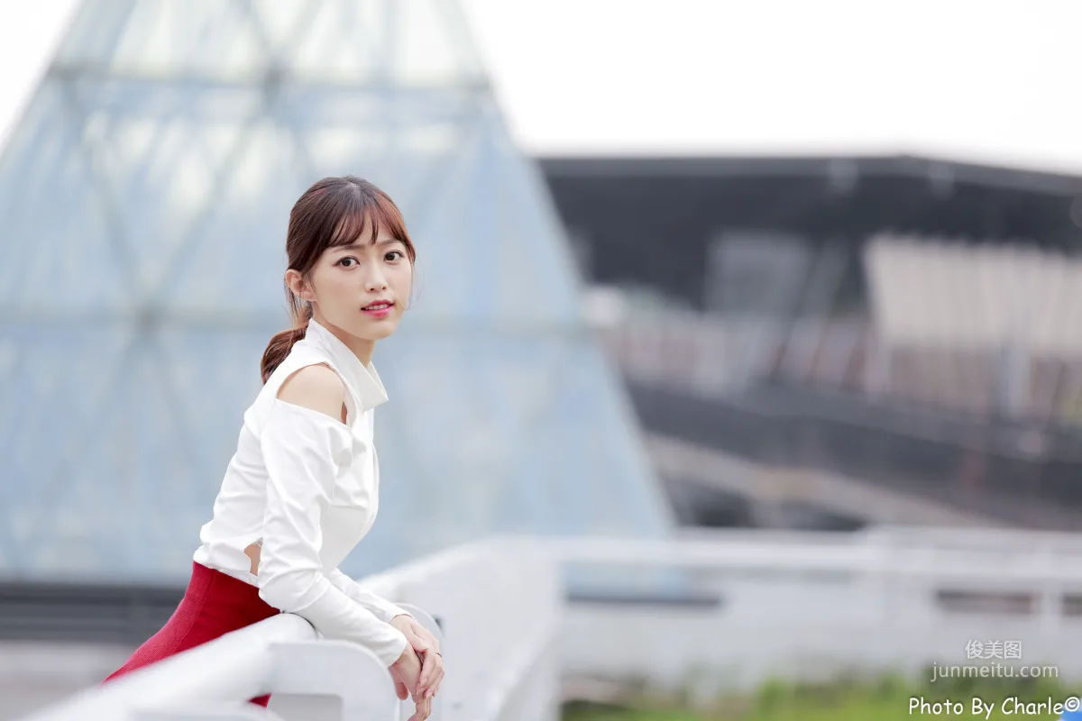 [Taiwan Beauties] Lijia Peng (Lady Yiyi) Yuanshan Flower Expo Outdoor Shoot Photo Set photo 67