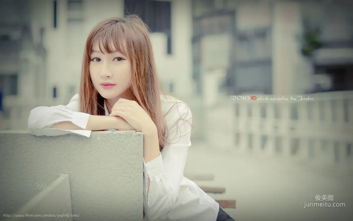 [Taiwan Beauties] Qiqi, Outdoor Shoot Three Outfits Photo Set photo 5