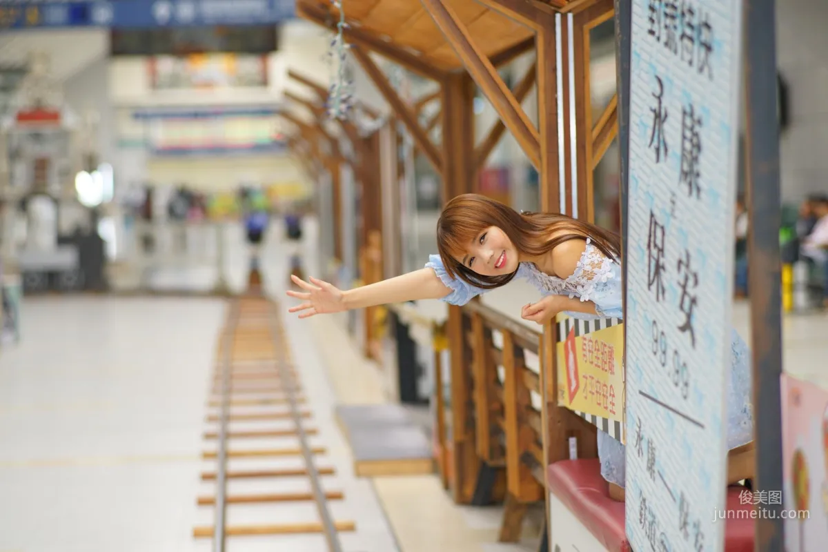[Taiwan Beauties] Su Yuyuan Wuri High Speed Rail, Dress Street Snap Photo Set photo 64