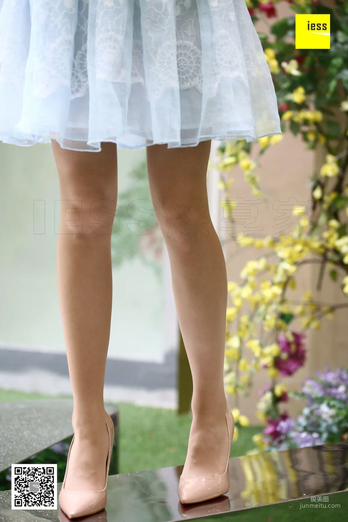 Mu Mu, Lace Flower Girl in Sheer Stockings [IESS] Silk Enjoyer 233 Photo Set photo 28