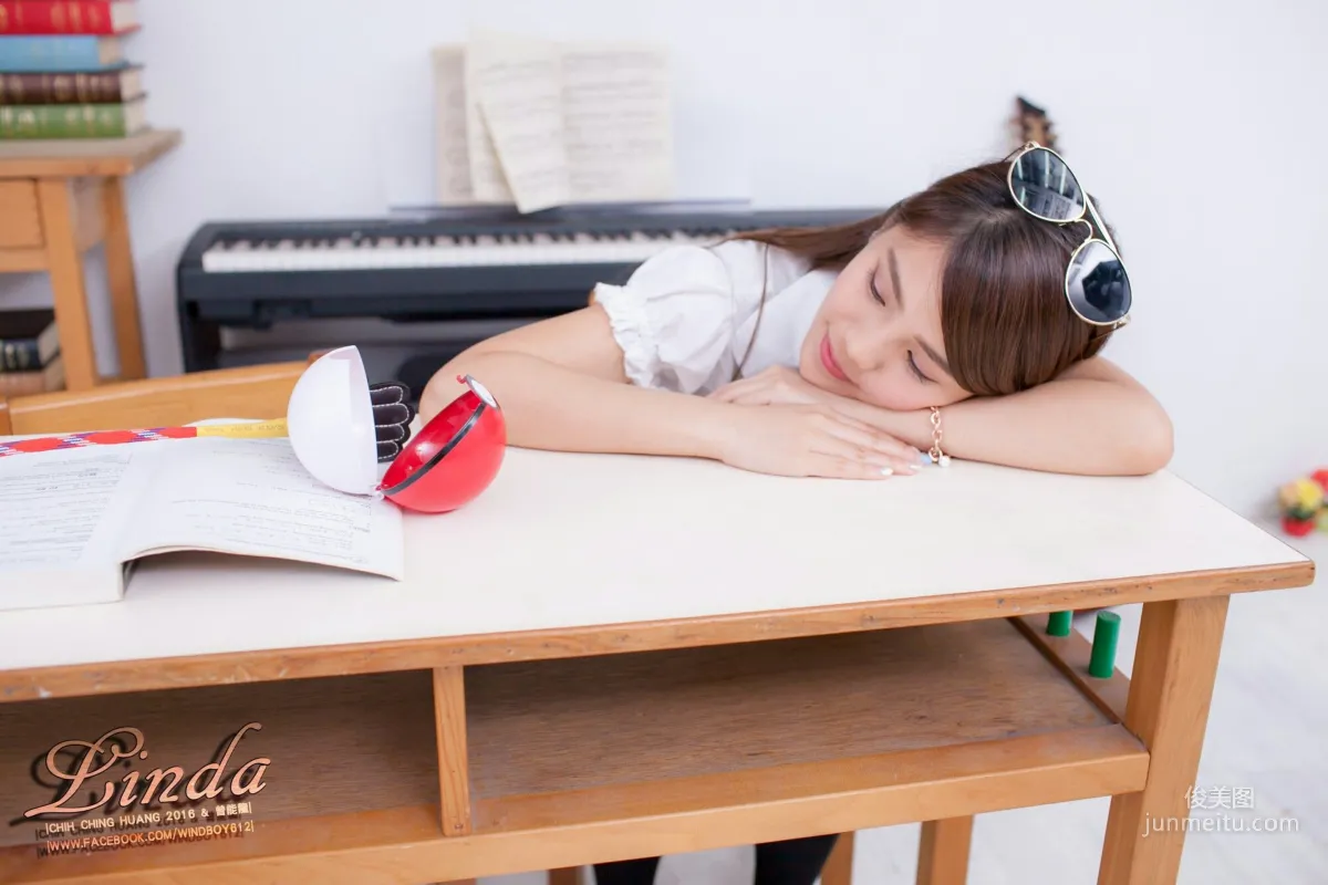 [Taiwan Beauties] Linda (Lin Yizhen), Sweet Junior Schoolmate Photo Set photo 29