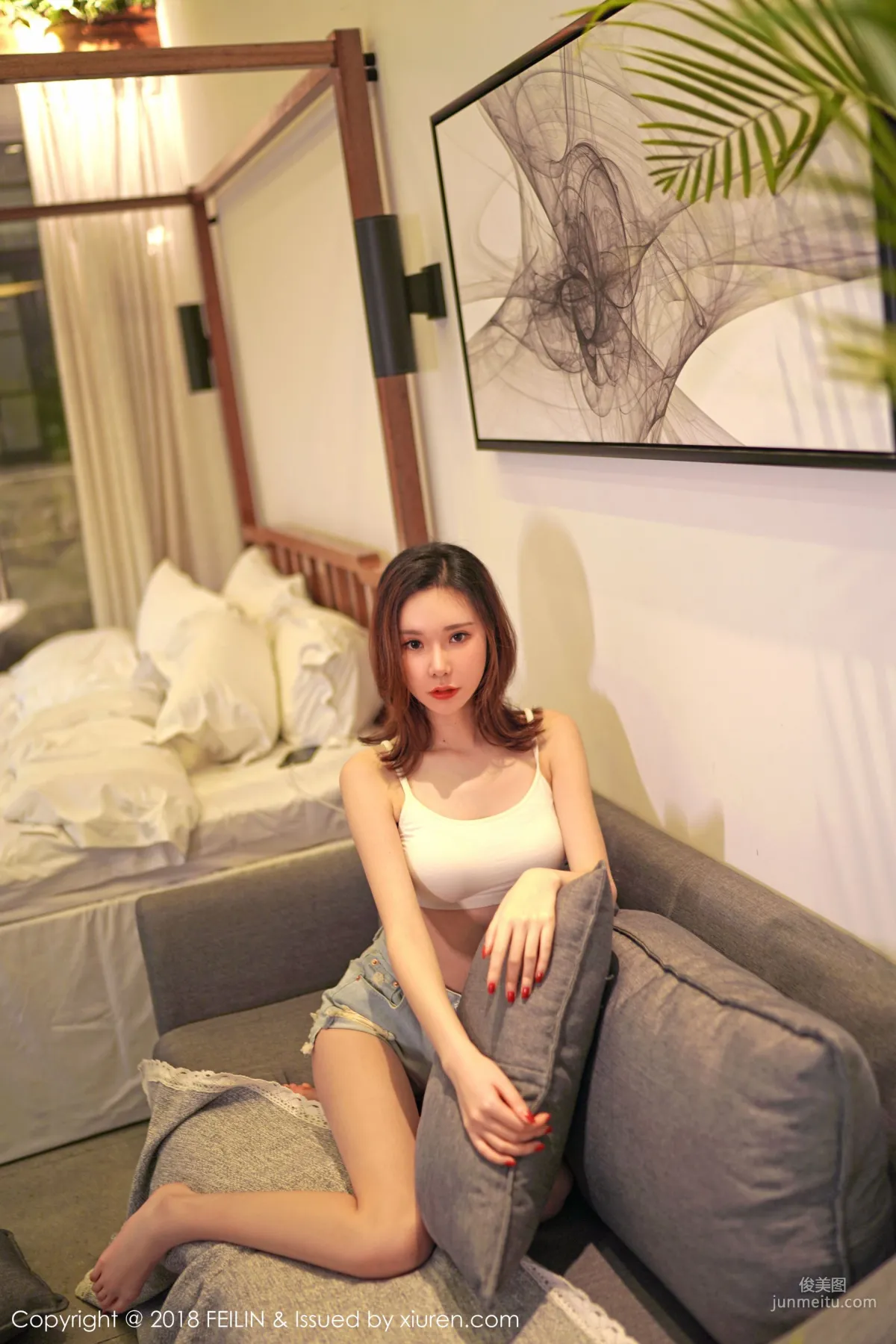 Meng Qiqi Irene 'Private Shoot Art Photography' [FeiLin] VOL.133 Photo Set photo 24