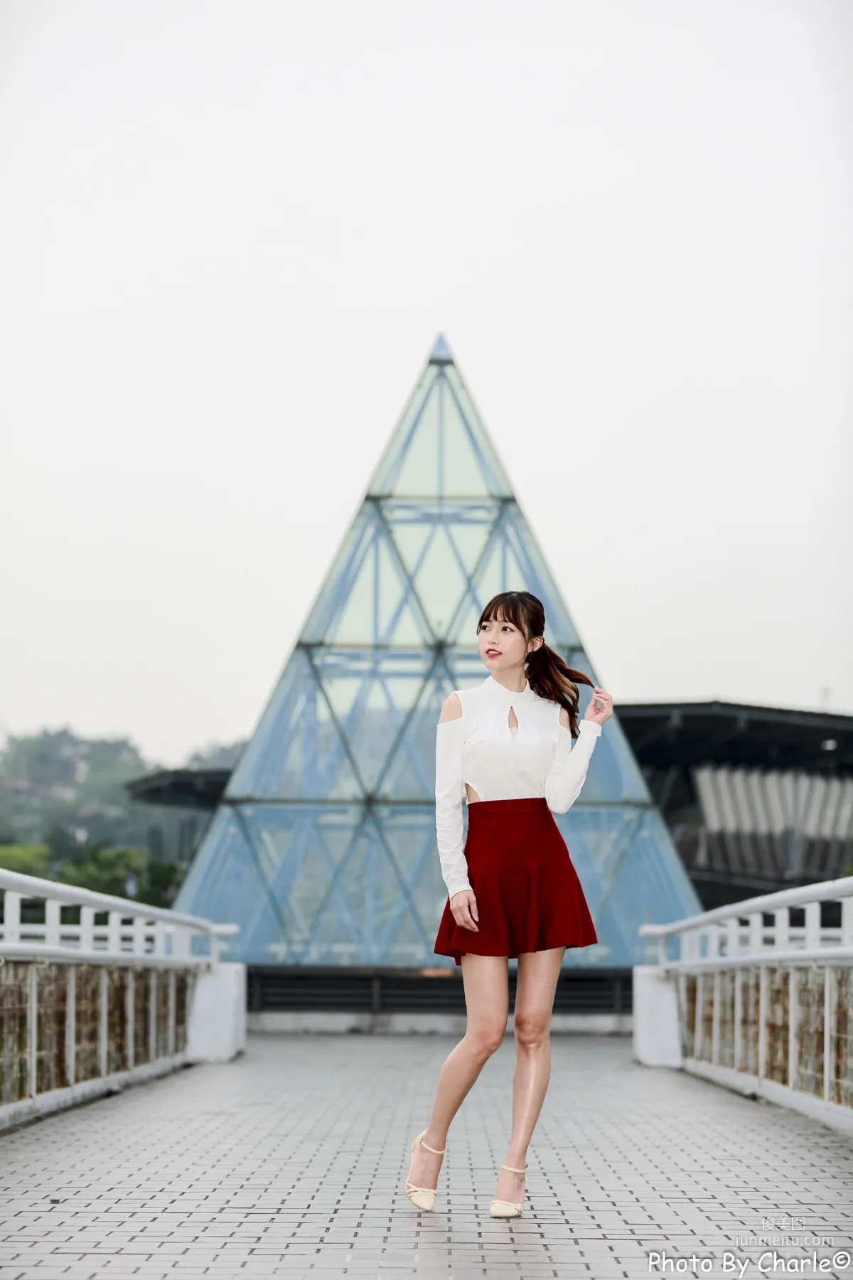 [Taiwan Beauties] Lijia Peng (Lady Yiyi) Yuanshan Flower Expo Outdoor Shoot Photo Set photo 52