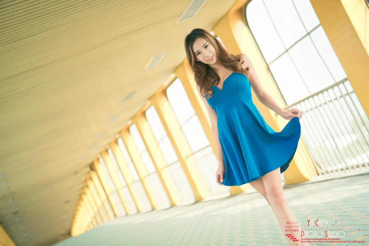 [Taiwan Beauties] Li Jiarong Zhongzheng Martial Arts Arena Outdoor Shoot Photo Set photo 2