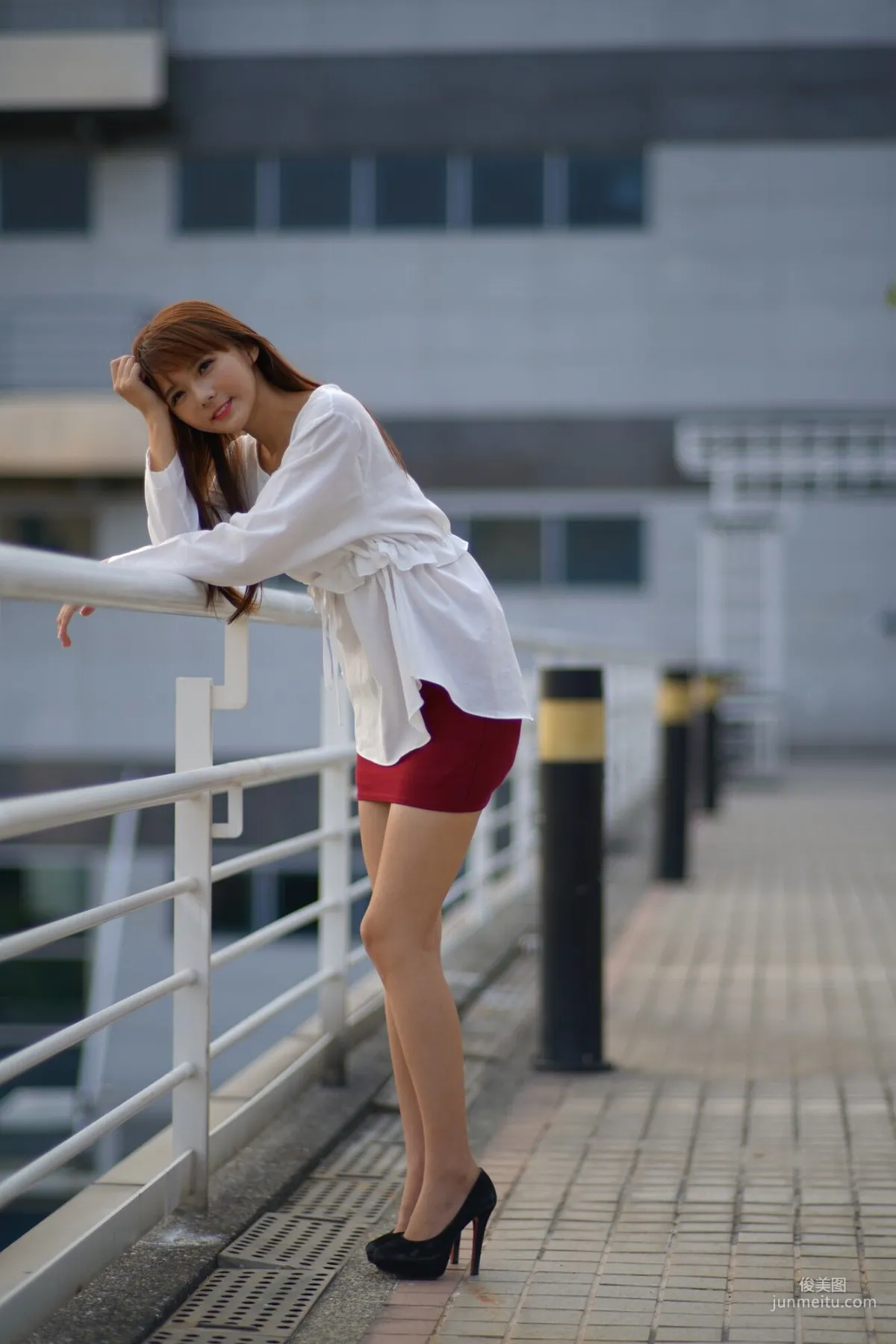 [Taiwan Beauties] Su Yuyuan, Wuri High Speed Rail, Street Snap Pencil Skirt, Photo Set photo 31