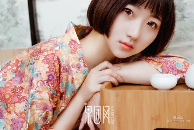 軟萌妹子稻田千花《純情的少女》 [果團Girlt] No.132 寫真集