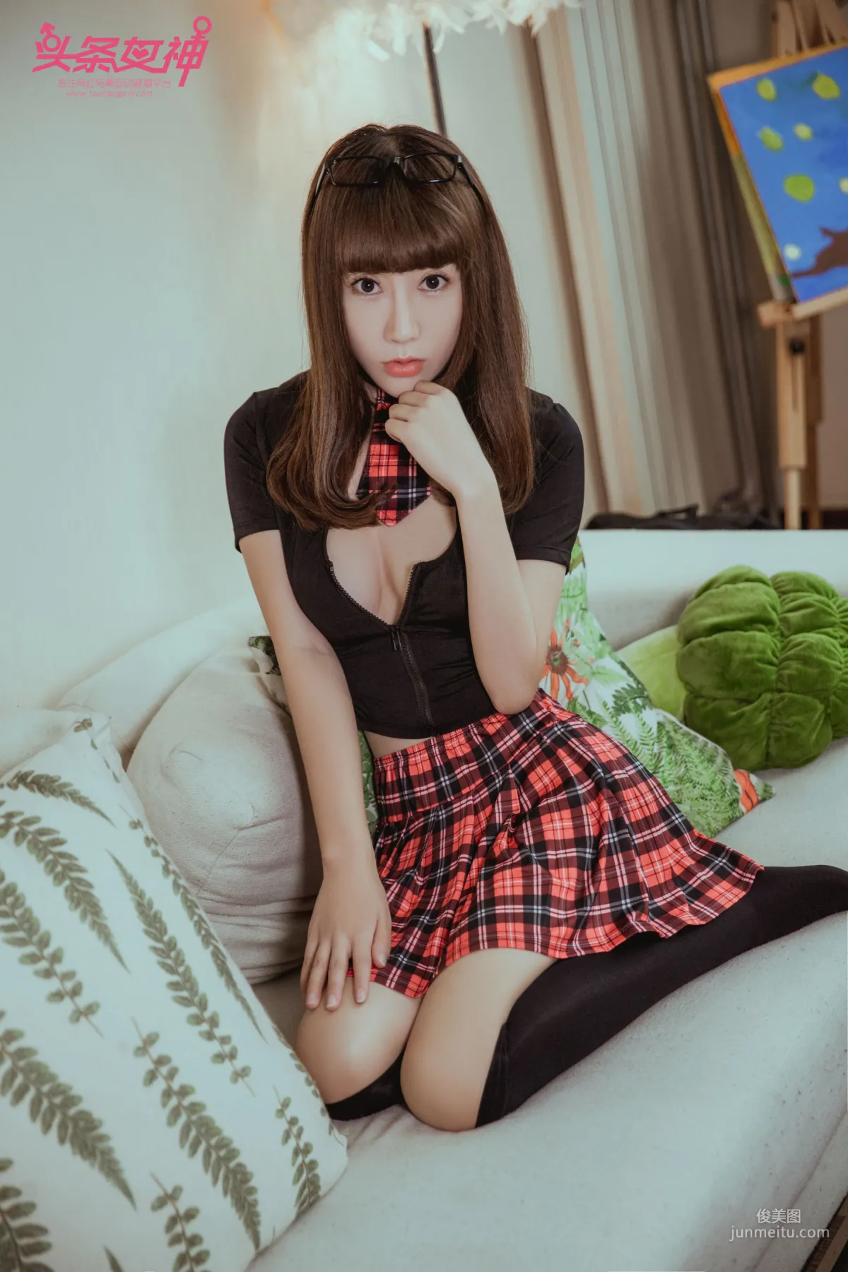 夏笑笑《兼职学妹》 [头条女神Toutiaogirls] 写真集11