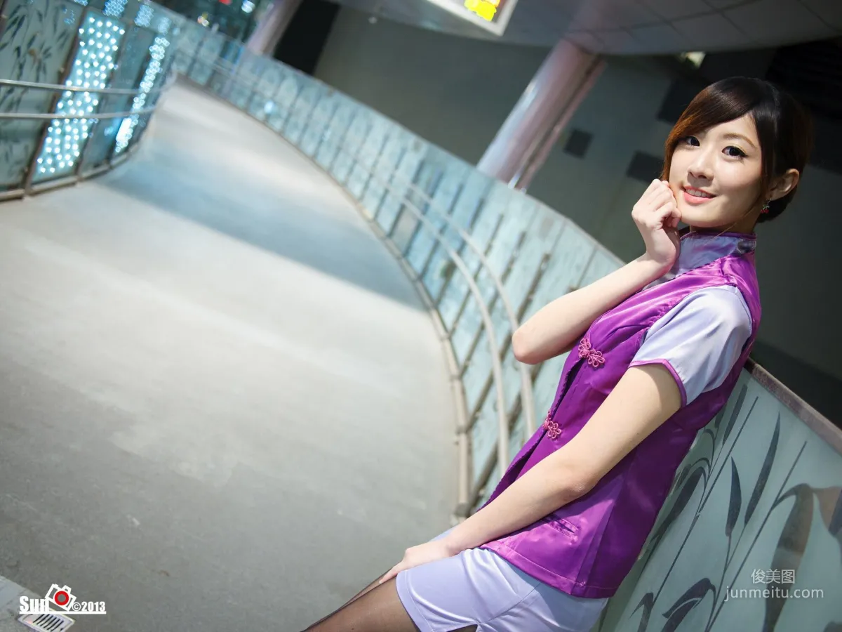 [Taiwan Beauties] Lin Mojing - Harley Policewoman and Flight Attendant Photo Set photo 31