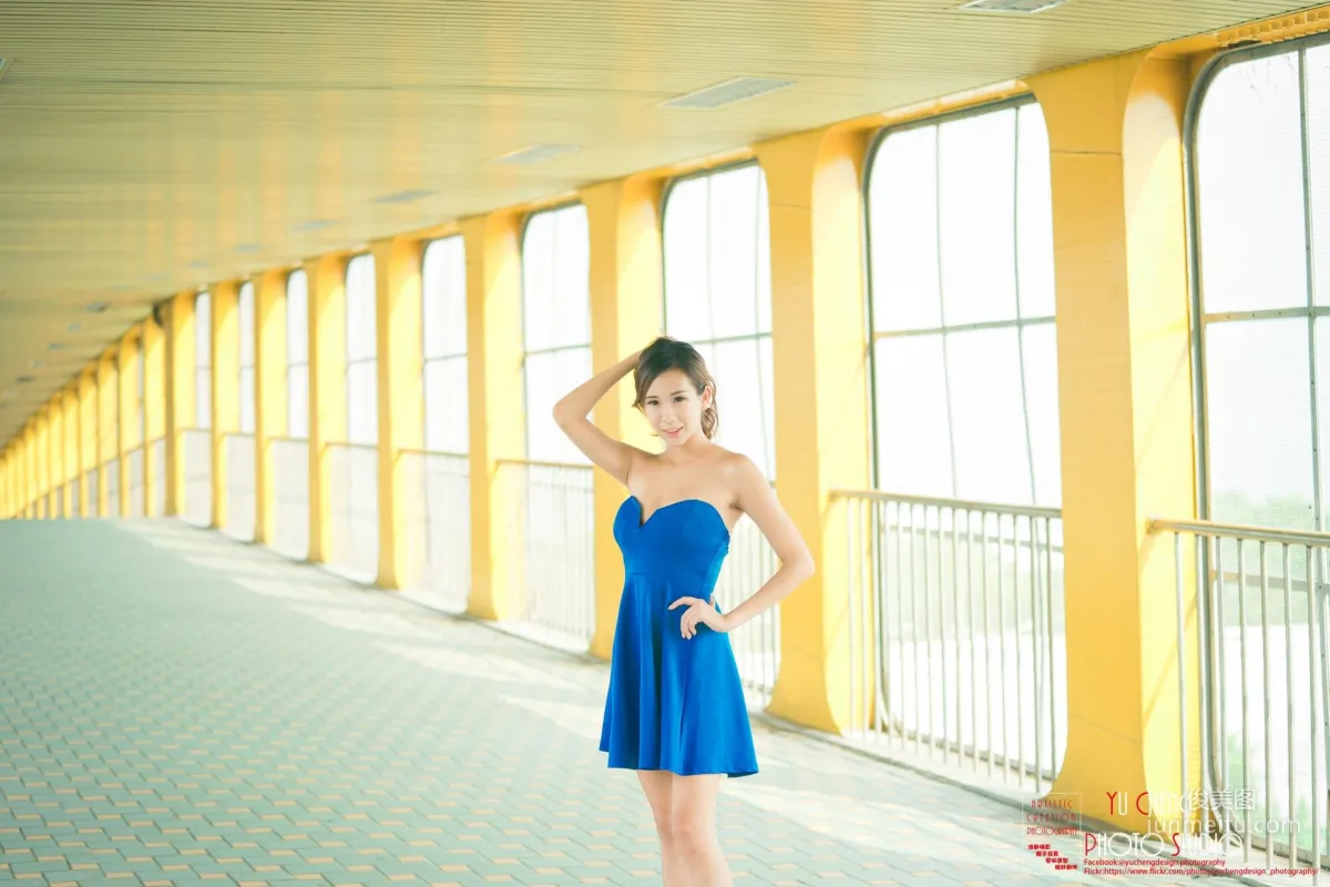 [Taiwan Beauties] Li Jiarong Zhongzheng Martial Arts Arena Outdoor Shoot Photo Set photo 6