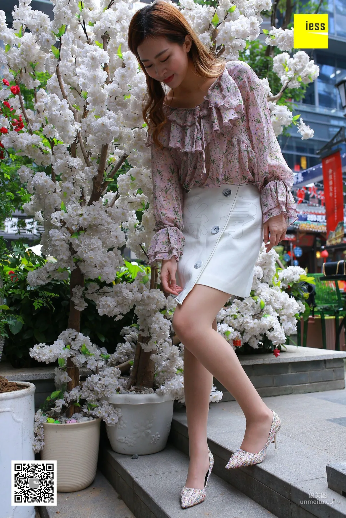 Zi Zi, Fair Skin and Beautiful Face with Tender Toes [IESS] Silk Enjoyer 235 Photo Set photo 3