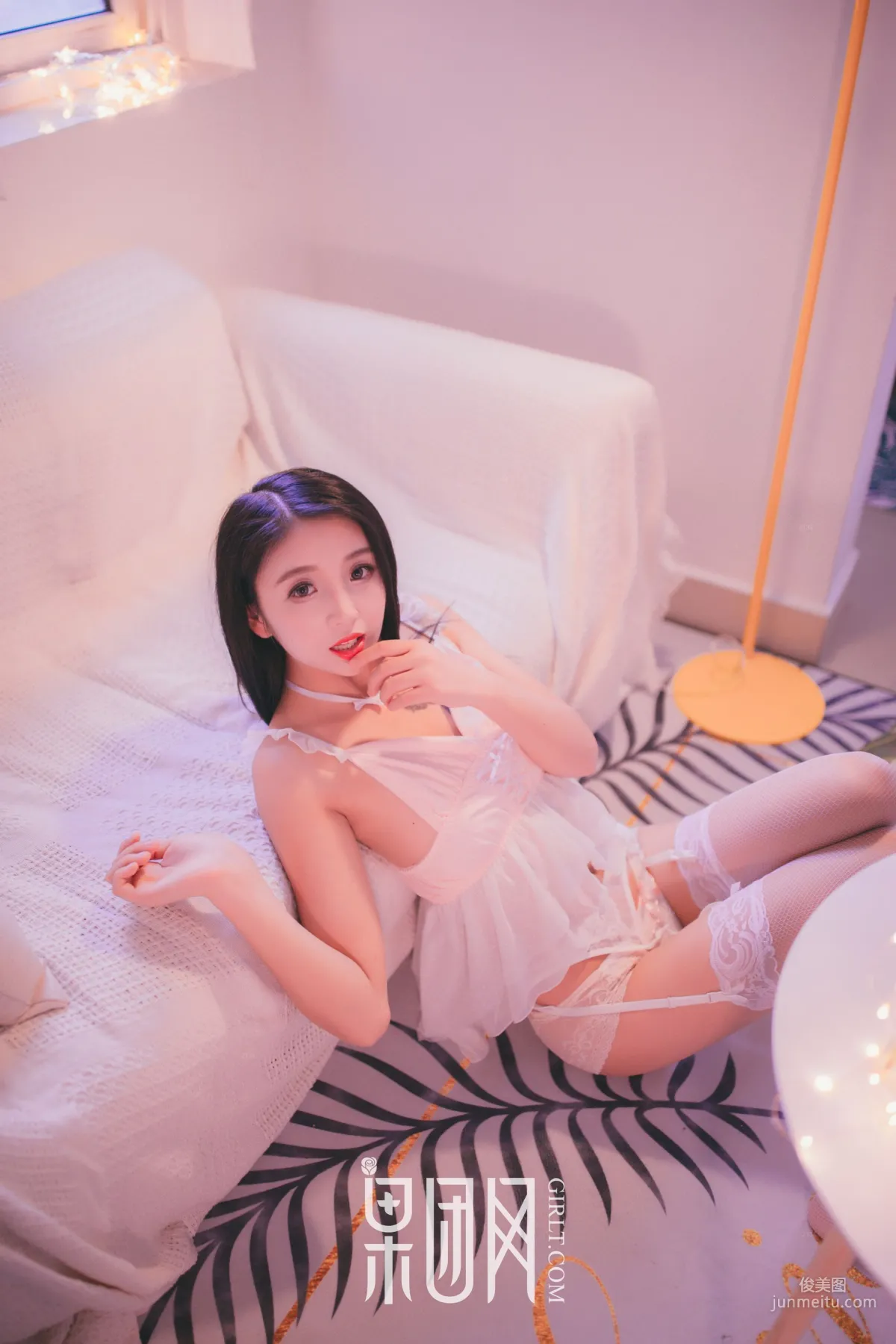 Pure Goddess in White Gauze, Charming and Alluring! [Girlt] No.027 Photo Set photo 27
