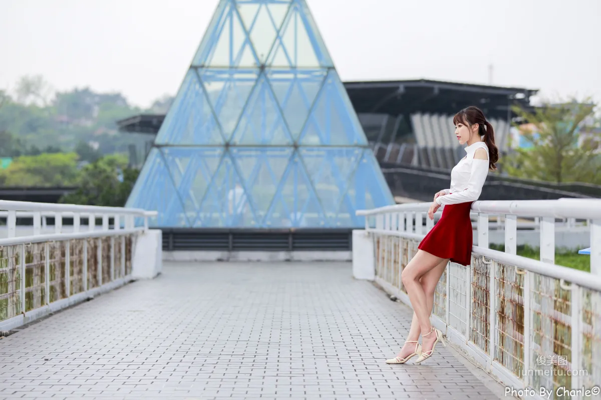 [Taiwan Beauties] Lijia Peng (Lady Yiyi) Yuanshan Flower Expo Outdoor Shoot Photo Set photo 58