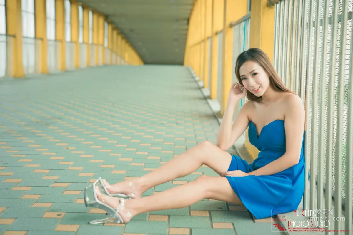 [Taiwan Beauties] Li Jiarong Zhongzheng Martial Arts Arena Outdoor Shoot Photo Set photo 7