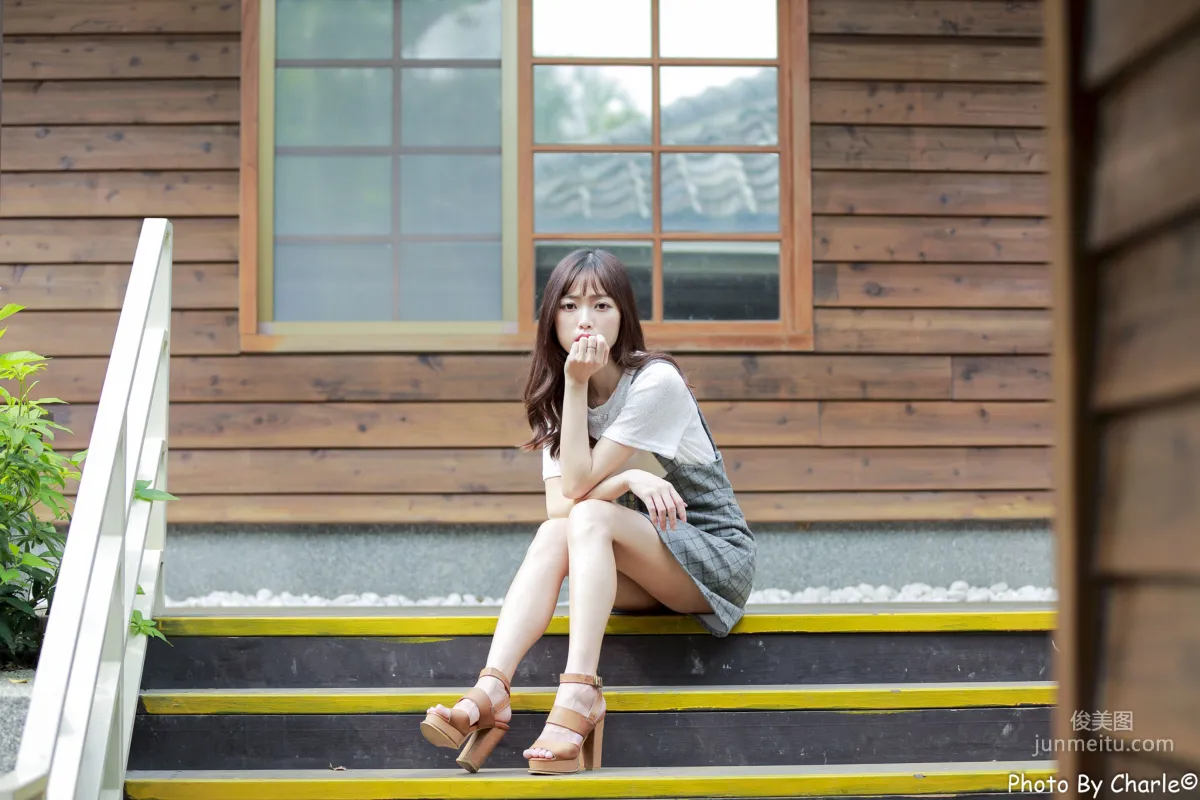 [Taiwan Beauties] Lijia Peng (Lady Yiyi) Yuanshan Flower Expo Outdoor Shoot Photo Set photo 29