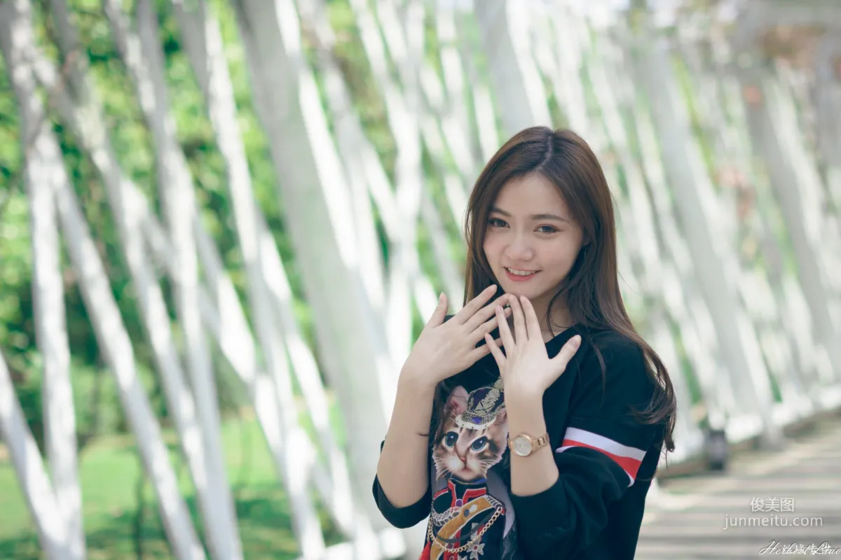 [Taiwan Beauties] Su Xiaoli, Flower Expo Xinsheng Park School Beauty Series Photo Set photo 56