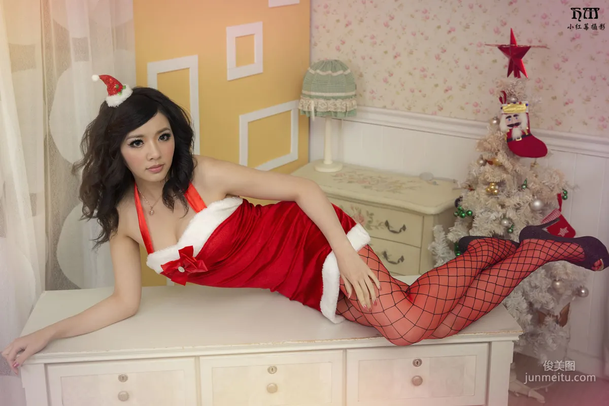 [Taiwan Beauties] Guo Ying, Xiao Xi, Xuan Xuan "Christmas Studio Shoot" Photo Set photo 2