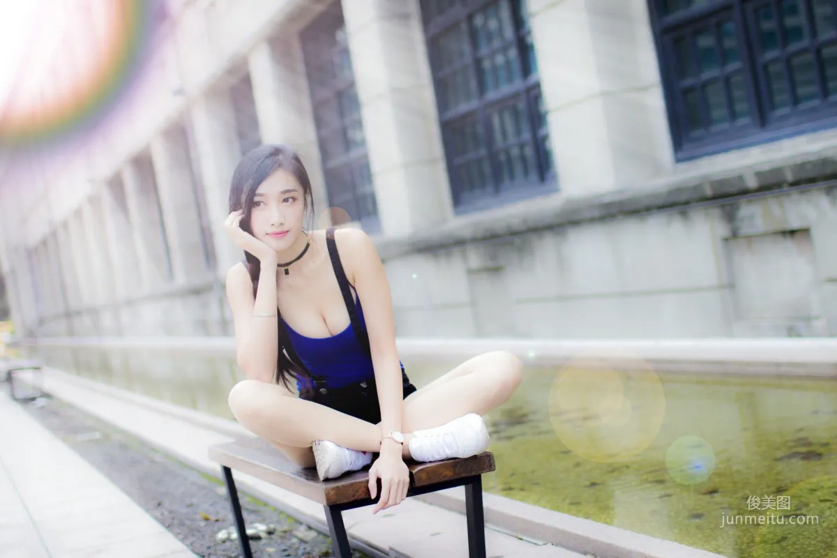 [Taiwan Beauties] Duan Jingle 《Songshan Cultural Park Fashion Outdoor Shoot》 Photo Set photo 23