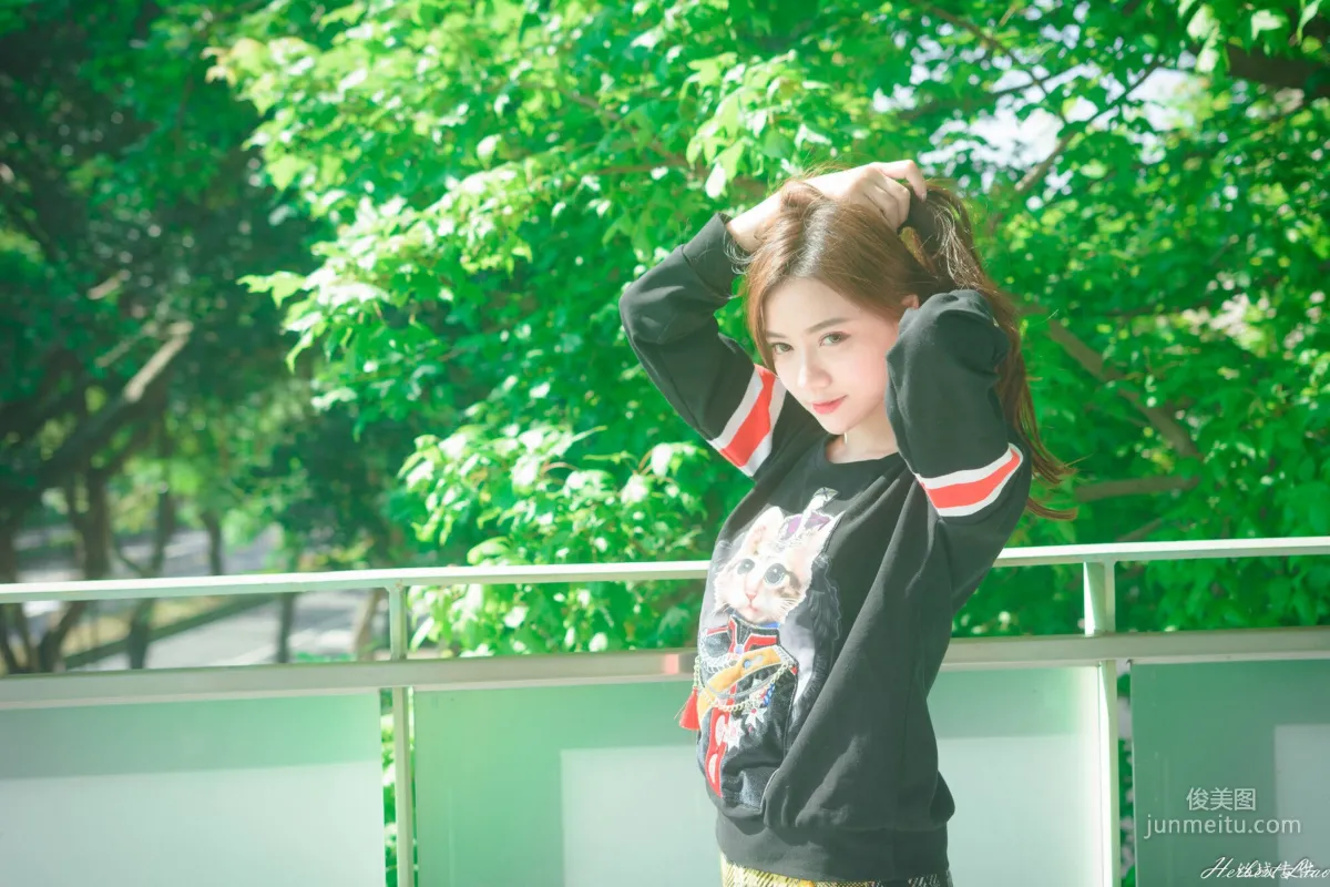 [Taiwan Beauties] Su Xiaoli, Flower Expo Xinsheng Park School Beauty Series Photo Set photo 9
