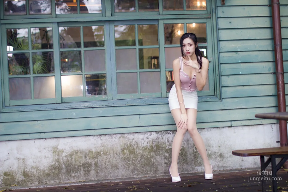[Taiwan Beauties] Duan Jingle 《Songshan Cultural Park Fashion Outdoor Shoot》 Photo Set photo 13