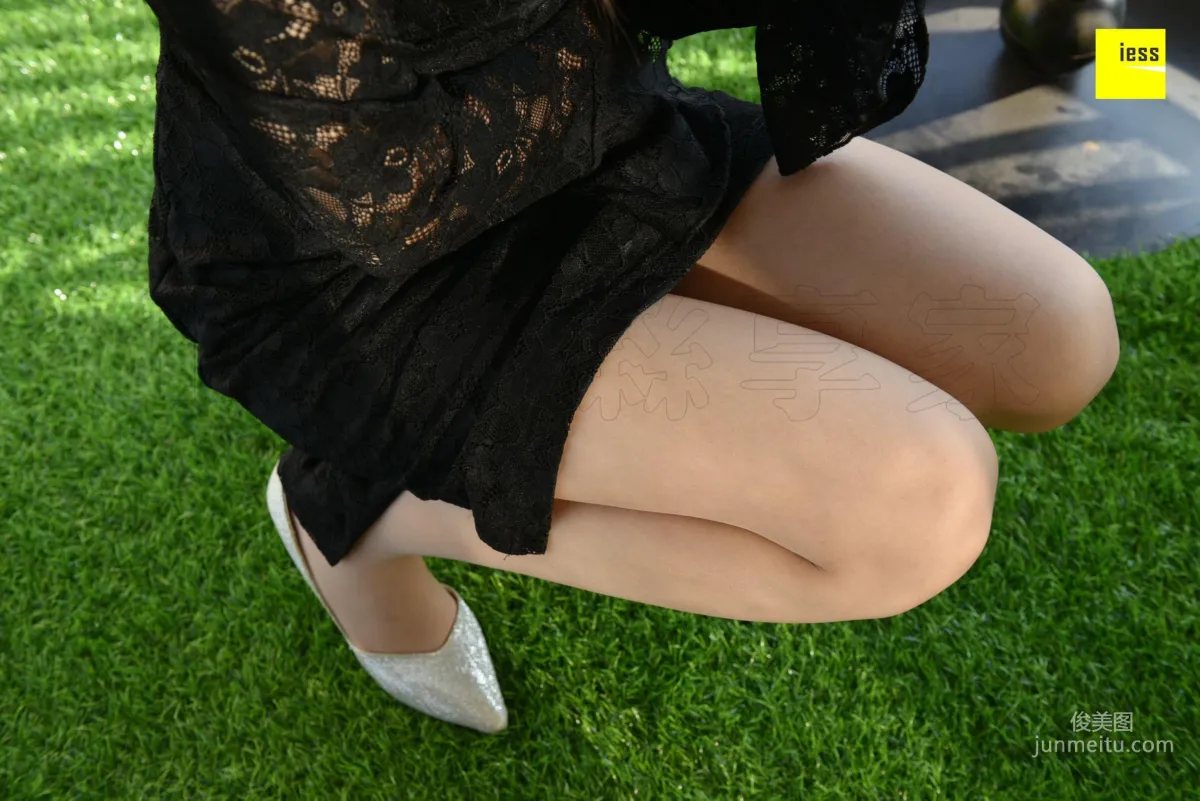 Qi Qi "Sexy Side-Cutout Silver High Heels" [IESS] Silk Enjoyer 241 Photo Set photo 95