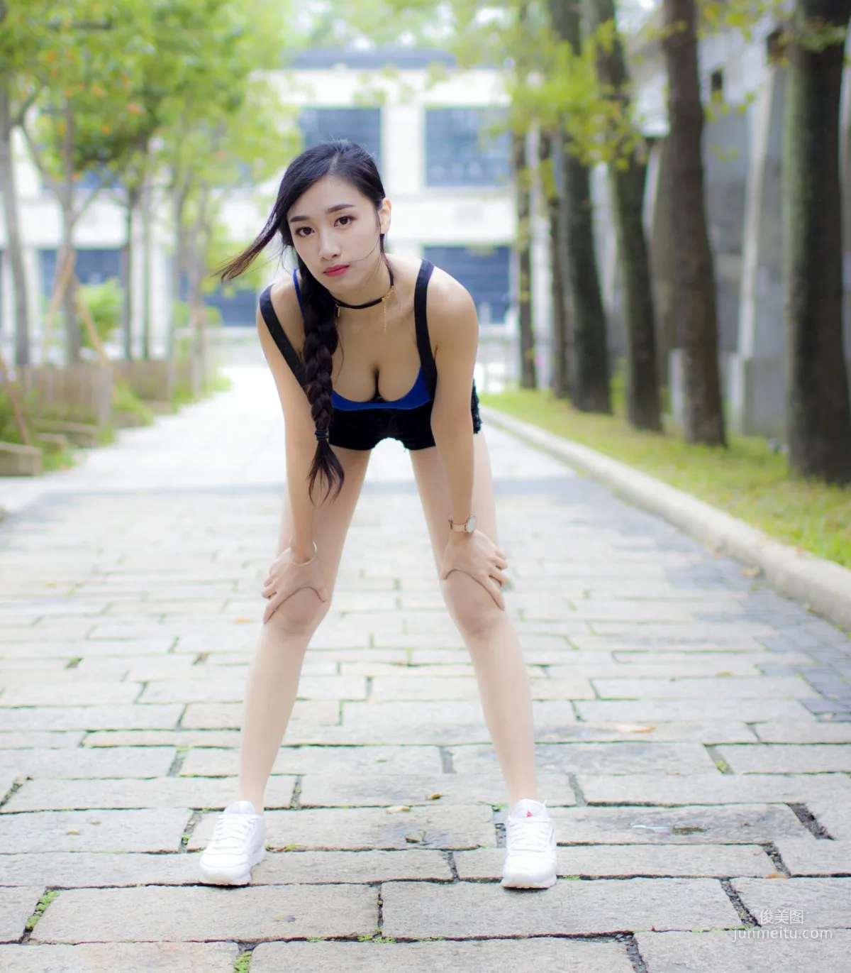 [Taiwan Beauties] Duan Jingle 《Songshan Cultural Park Fashion Outdoor Shoot》 Photo Set photo 6