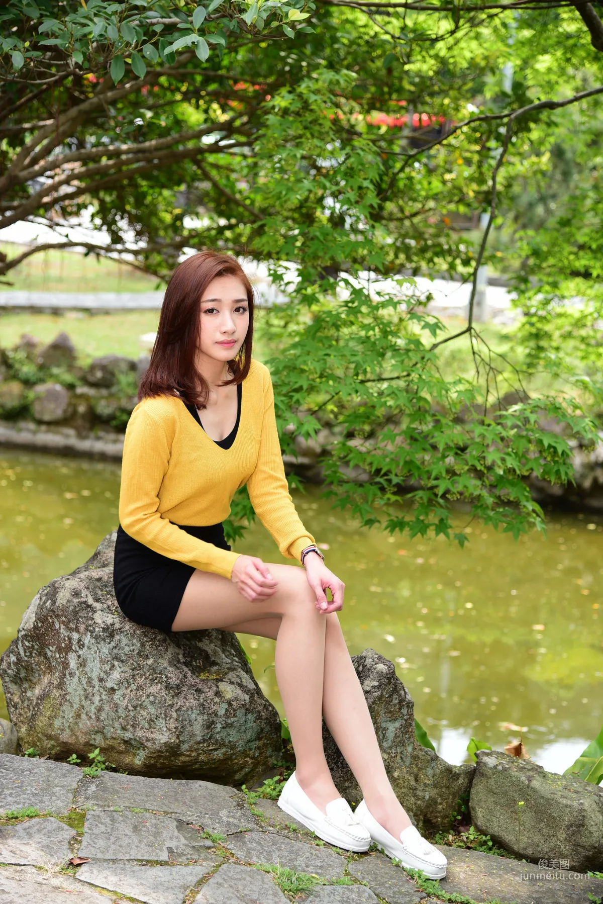 [Taiwan Beauties] Duan Jingle, Jingle, Shuangxi Park Outdoor Shoot (Three Outfits) Photo Set photo 12