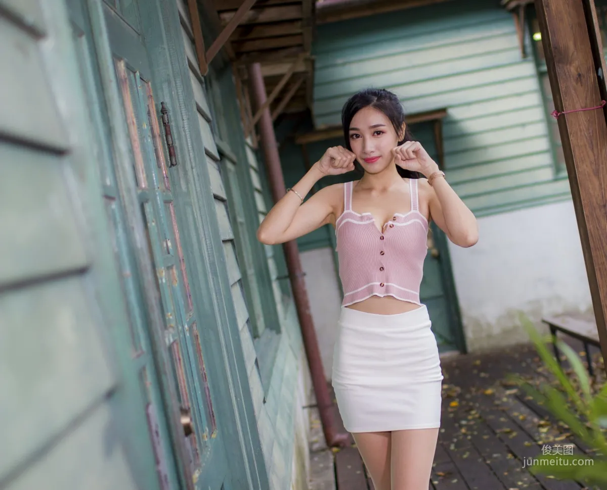 [Taiwan Beauties] Duan Jingle 《Songshan Cultural Park Fashion Outdoor Shoot》 Photo Set photo 12