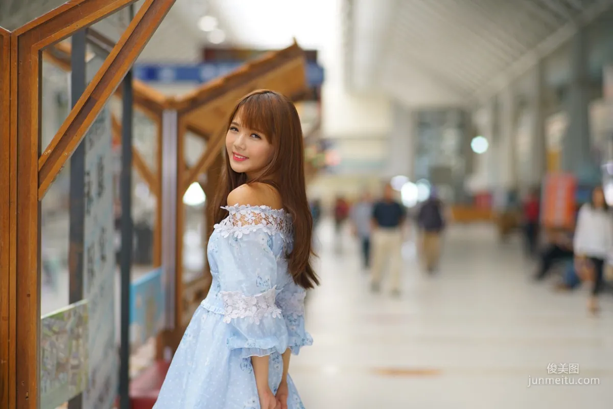 [Taiwan Beauties] Su Yuyuan Wuri High Speed Rail, Dress Street Snap Photo Set photo 27